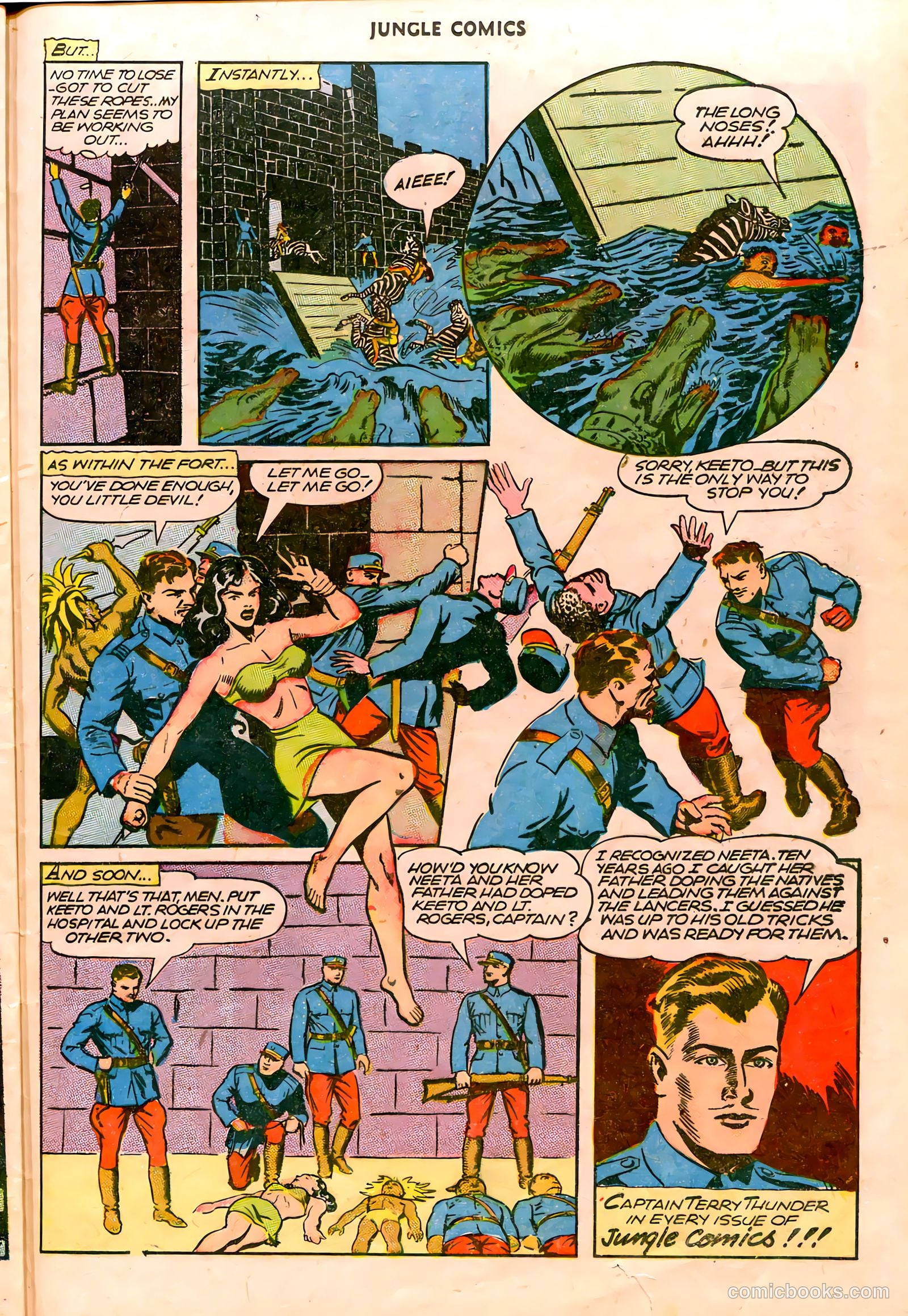 Jungle Comics #75 (1946) — page 35 of 52