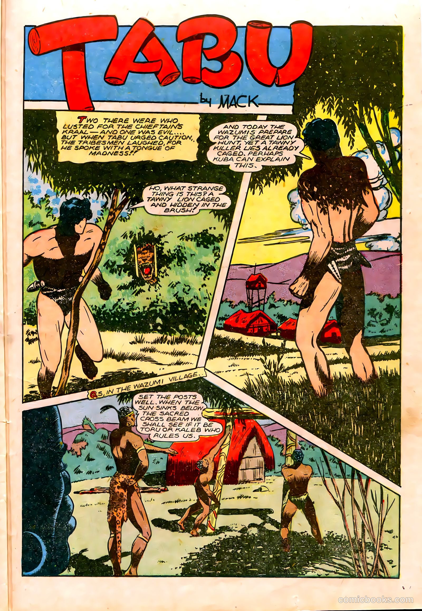 Jungle Comics #75 (1946) — page 37 of 52