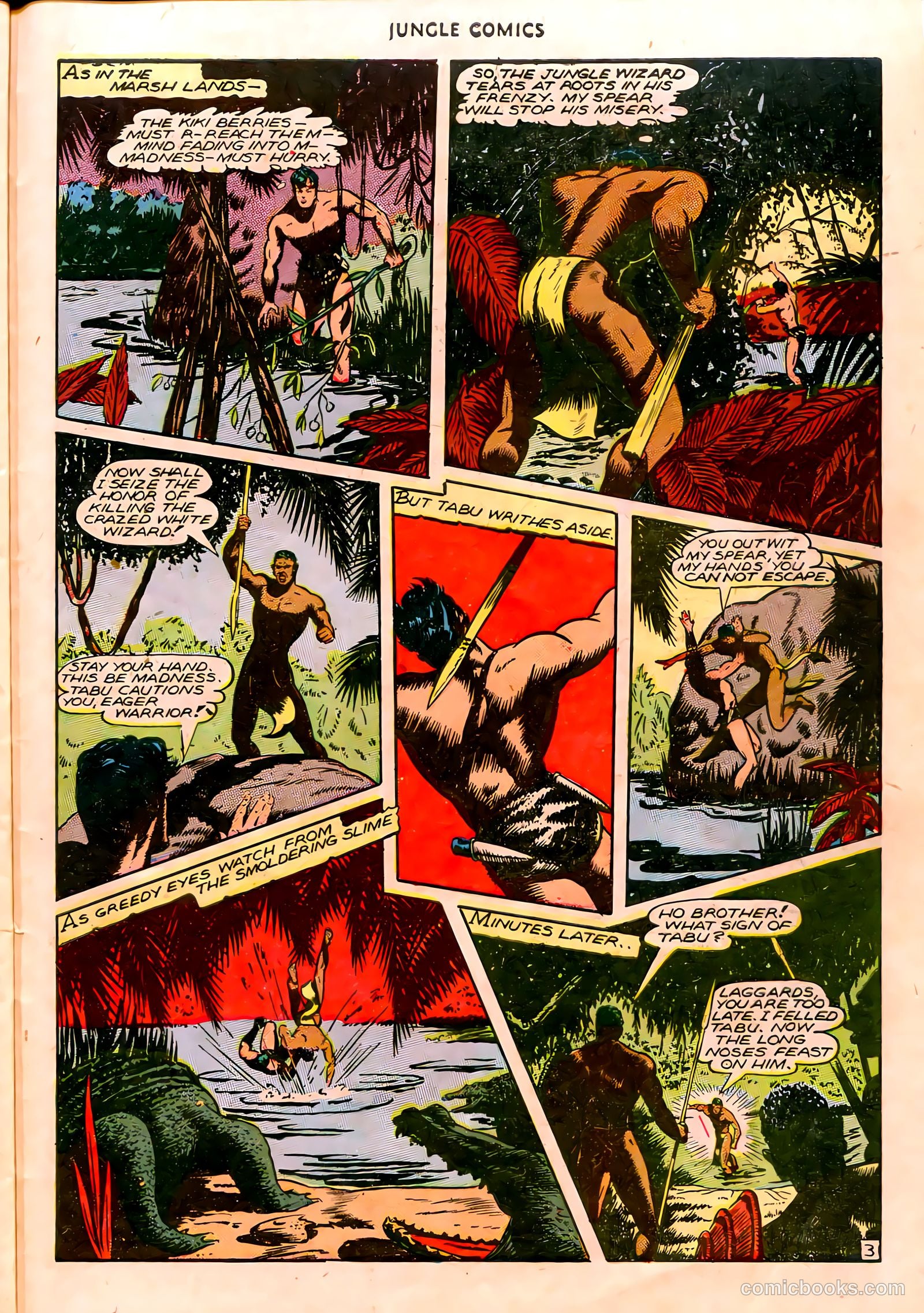 Jungle Comics #75 (1946) — page 39 of 52