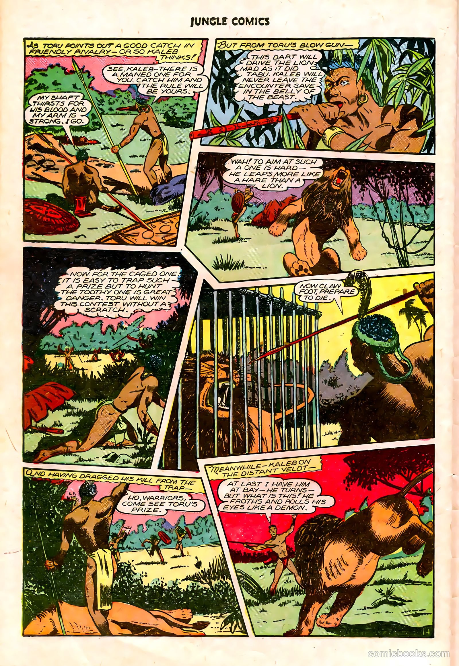 Jungle Comics #75 (1946) — page 40 of 52