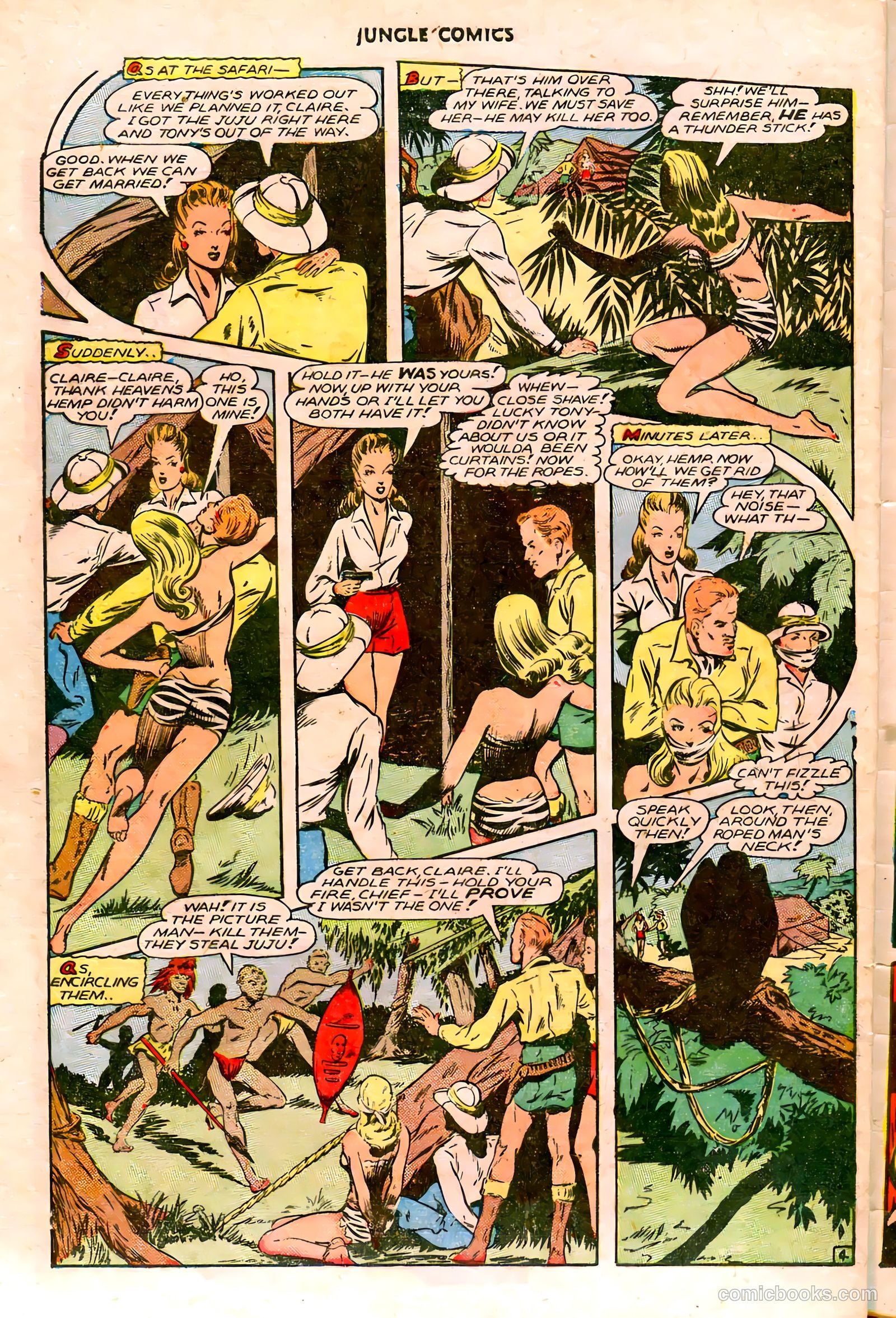 Jungle Comics #75 (1946) — page 46 of 52