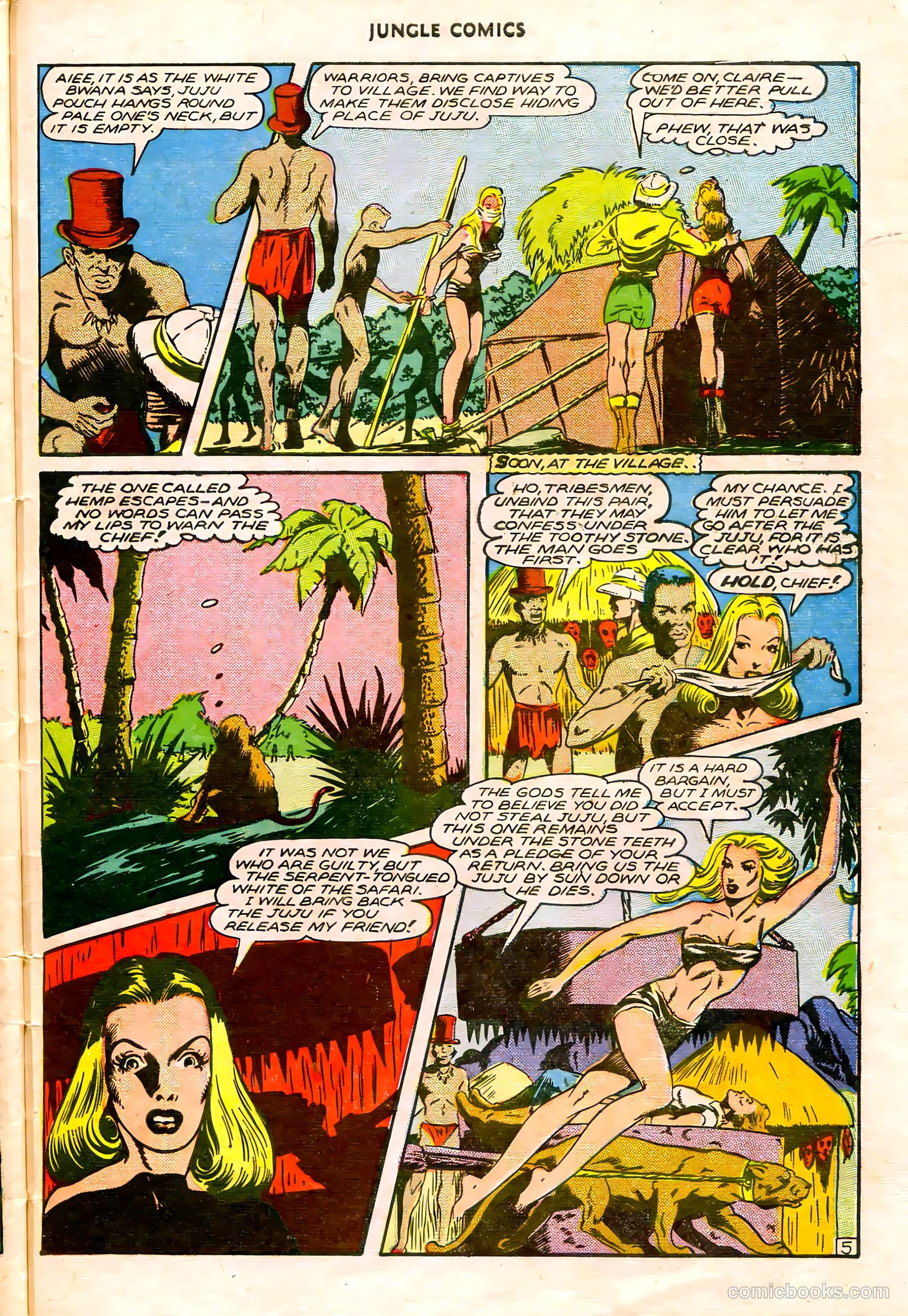 Jungle Comics #75 (1946) — page 47 of 52