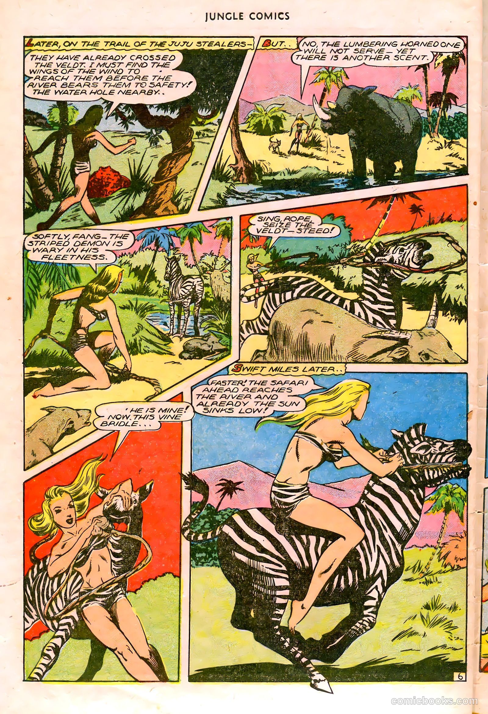 Jungle Comics #75 (1946) — page 48 of 52