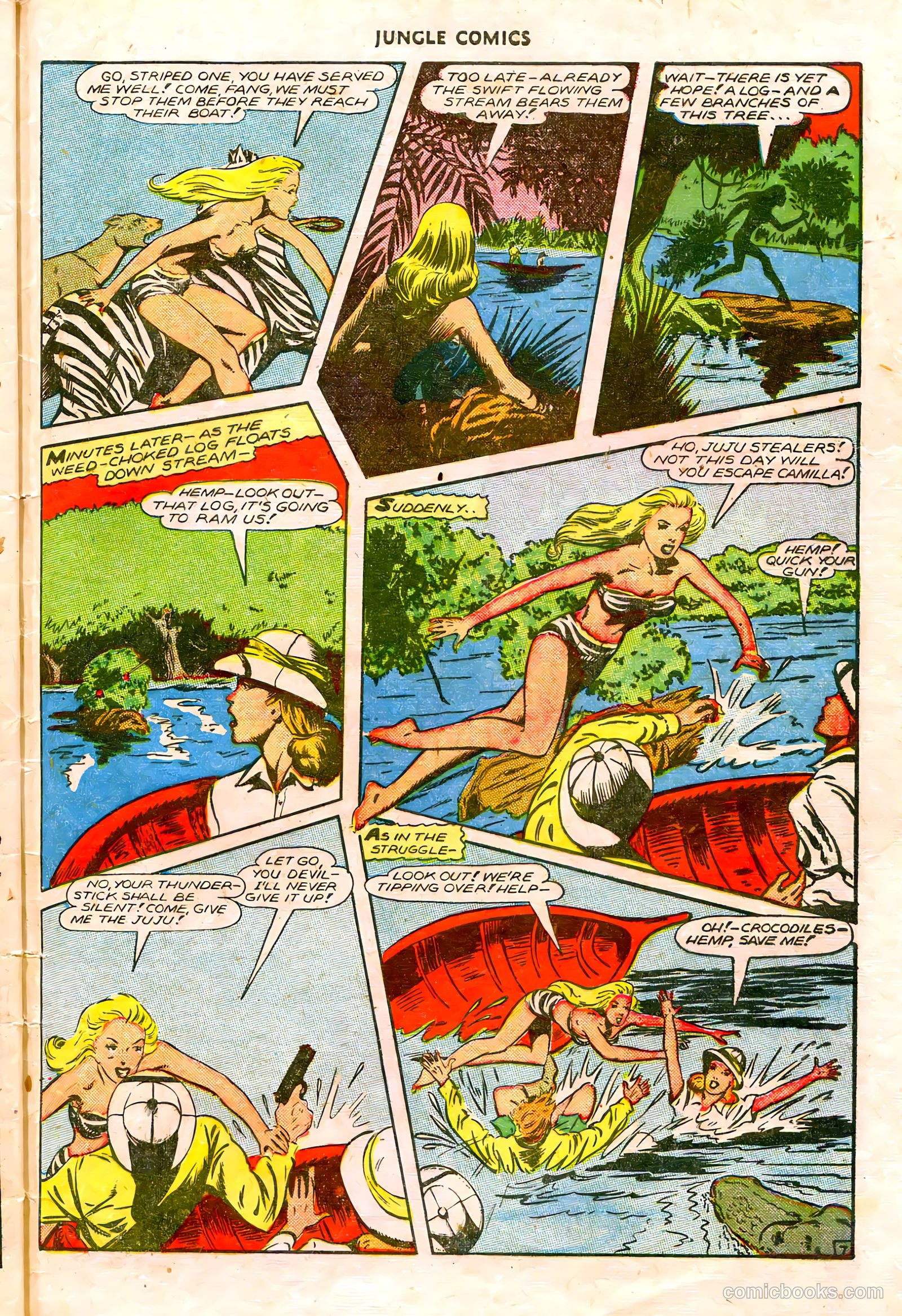 Jungle Comics #75 (1946) — page 49 of 52