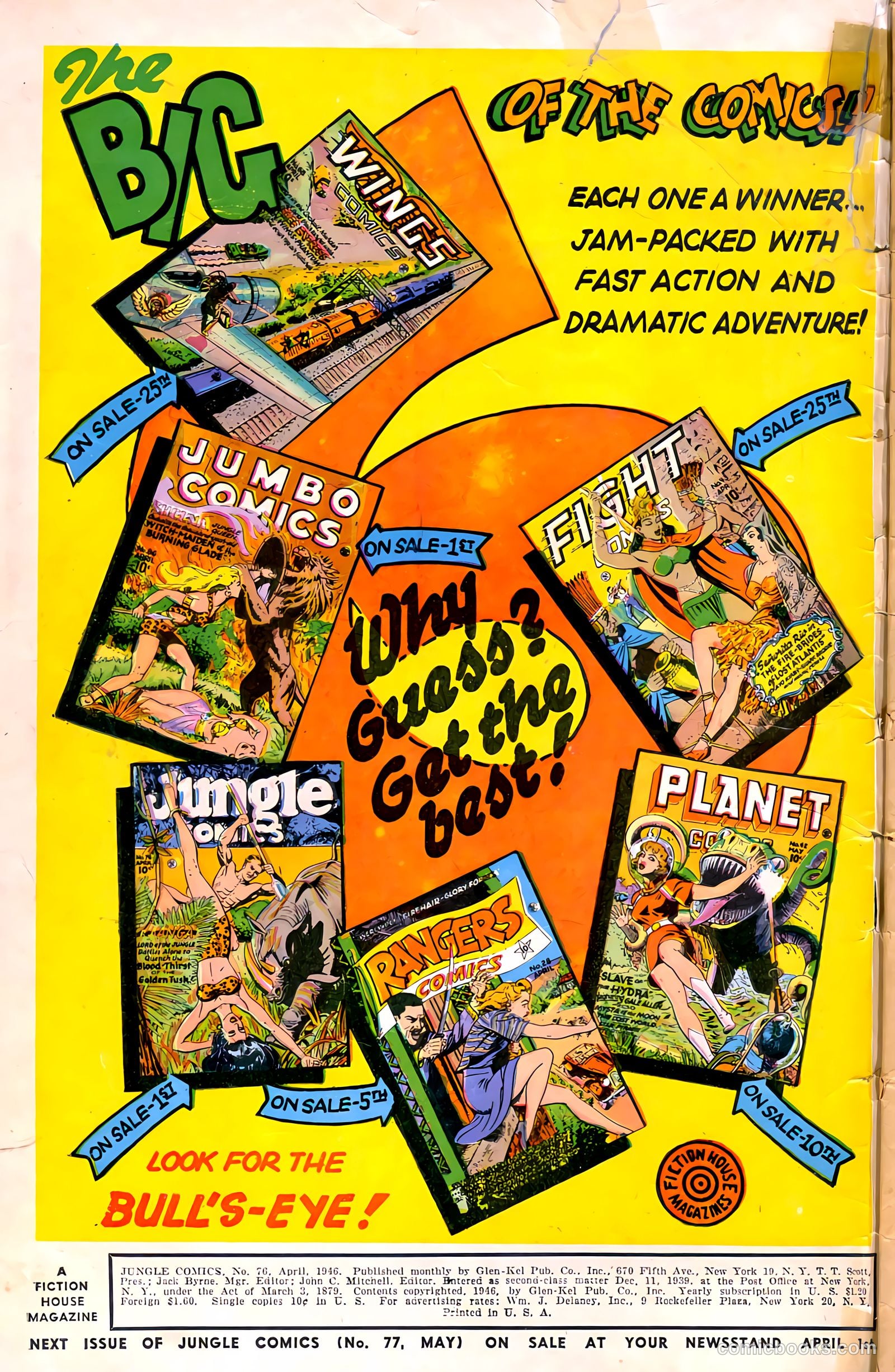 Jungle Comics #76 (1946) — page 3 of 53