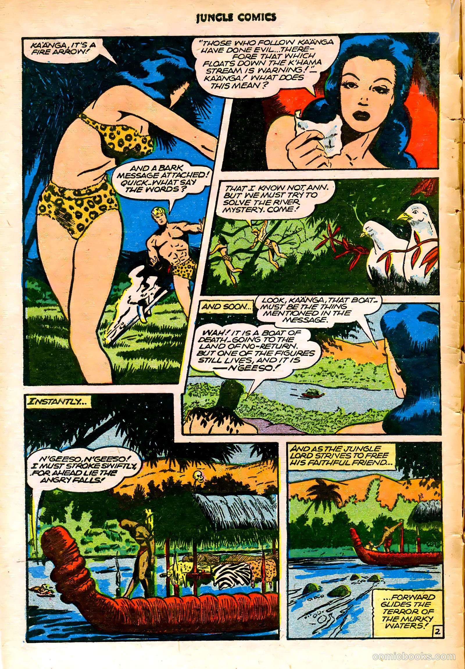 Jungle Comics #76 (1946) — page 5 of 53
