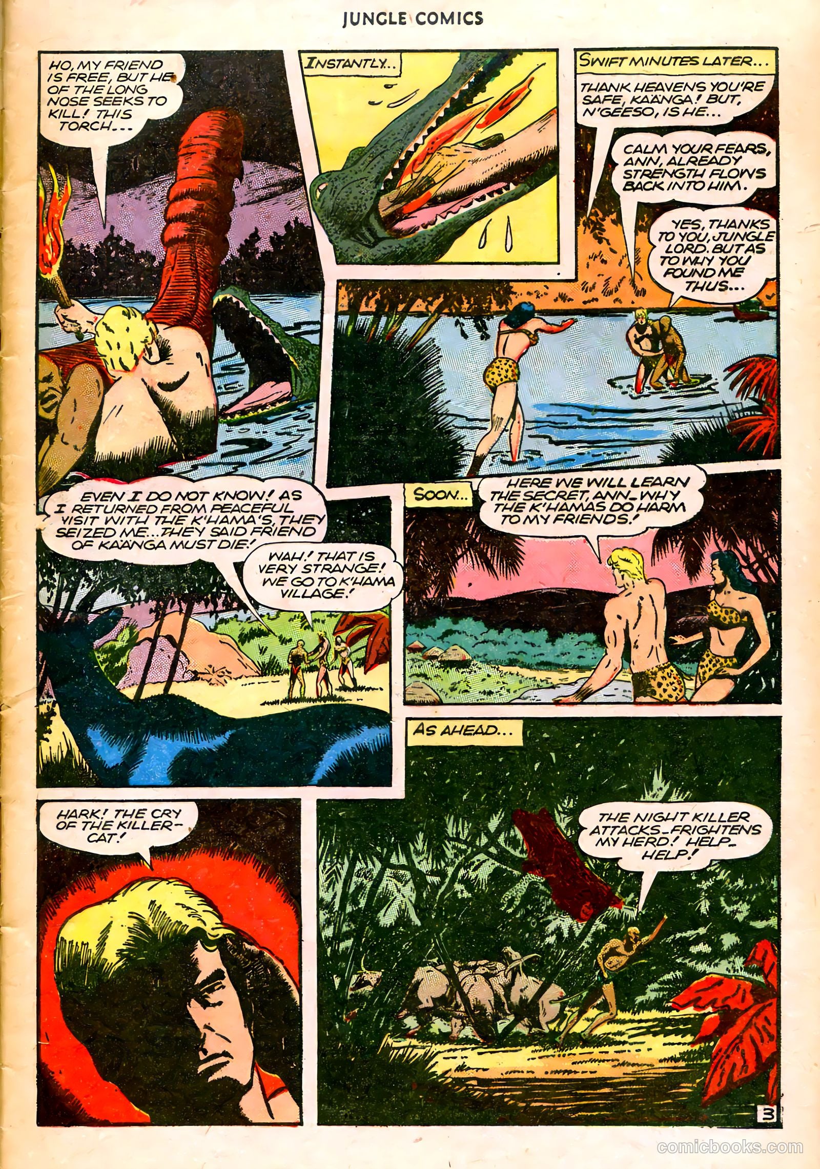 Jungle Comics #76 (1946) — page 6 of 53