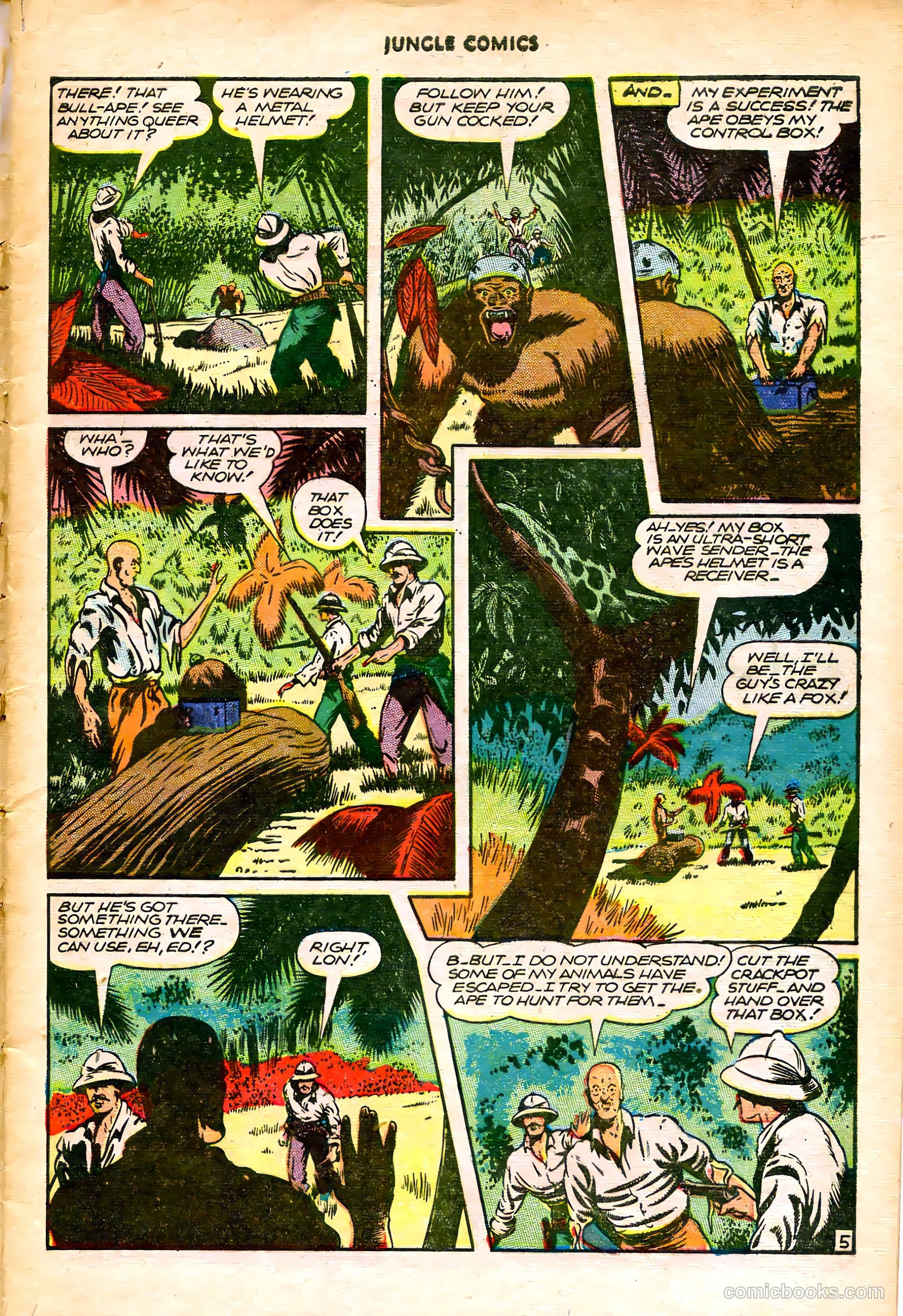Jungle Comics #76 (1946) — page 8 of 53