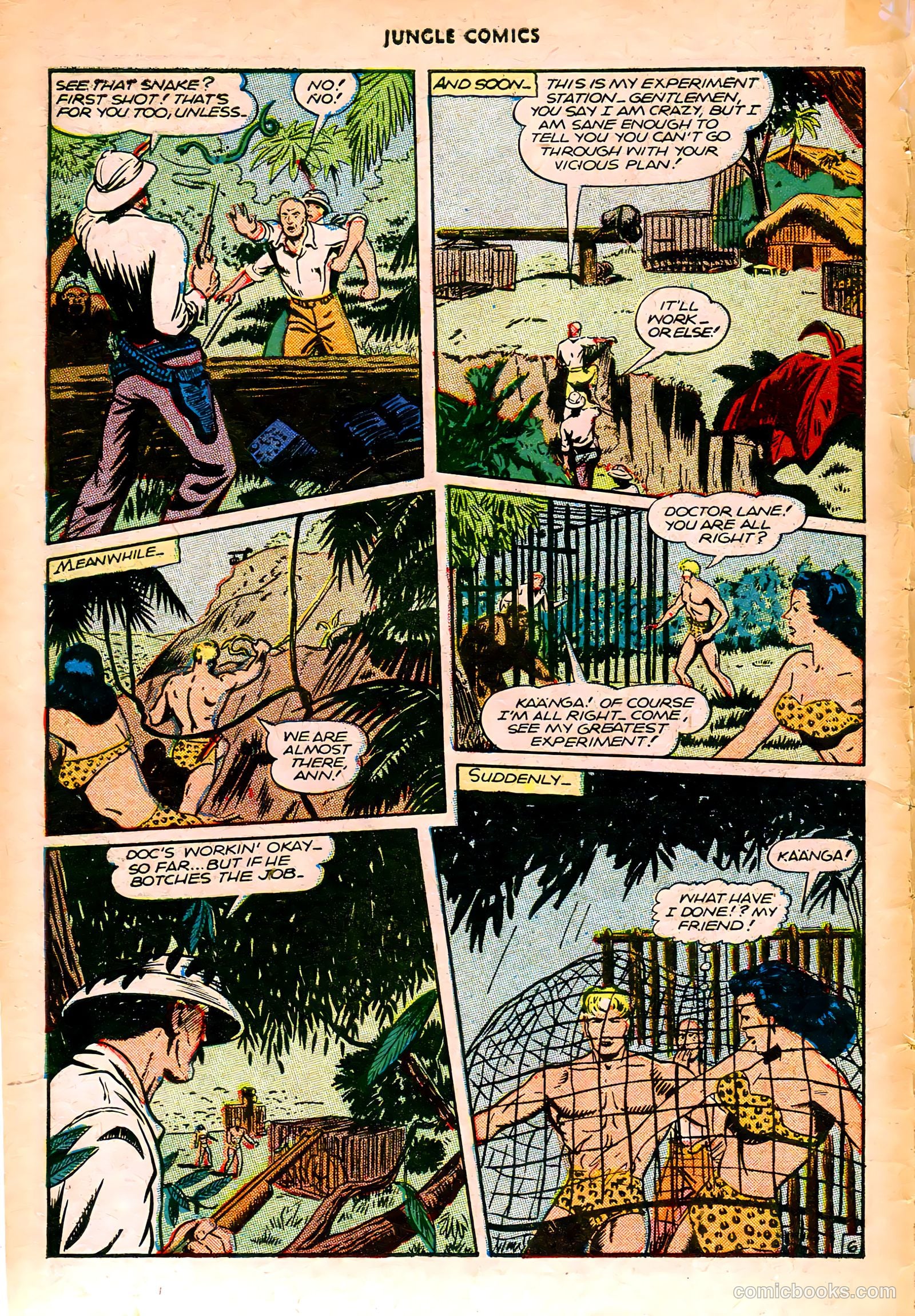 Jungle Comics #76 (1946) — page 9 of 53