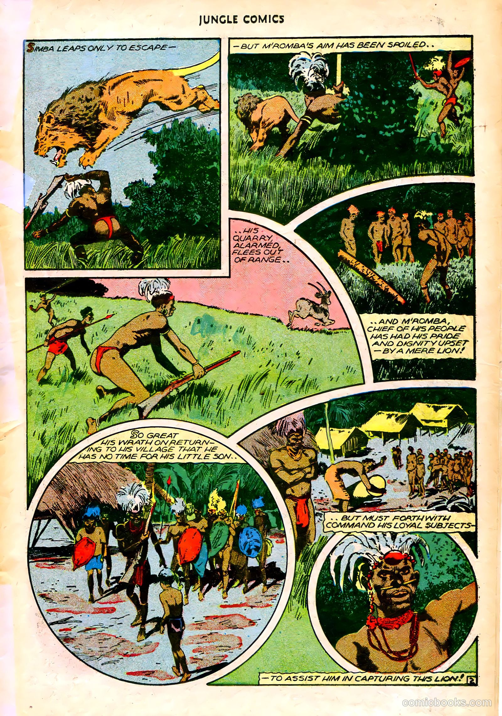 Jungle Comics #76 (1946) — page 16 of 53
