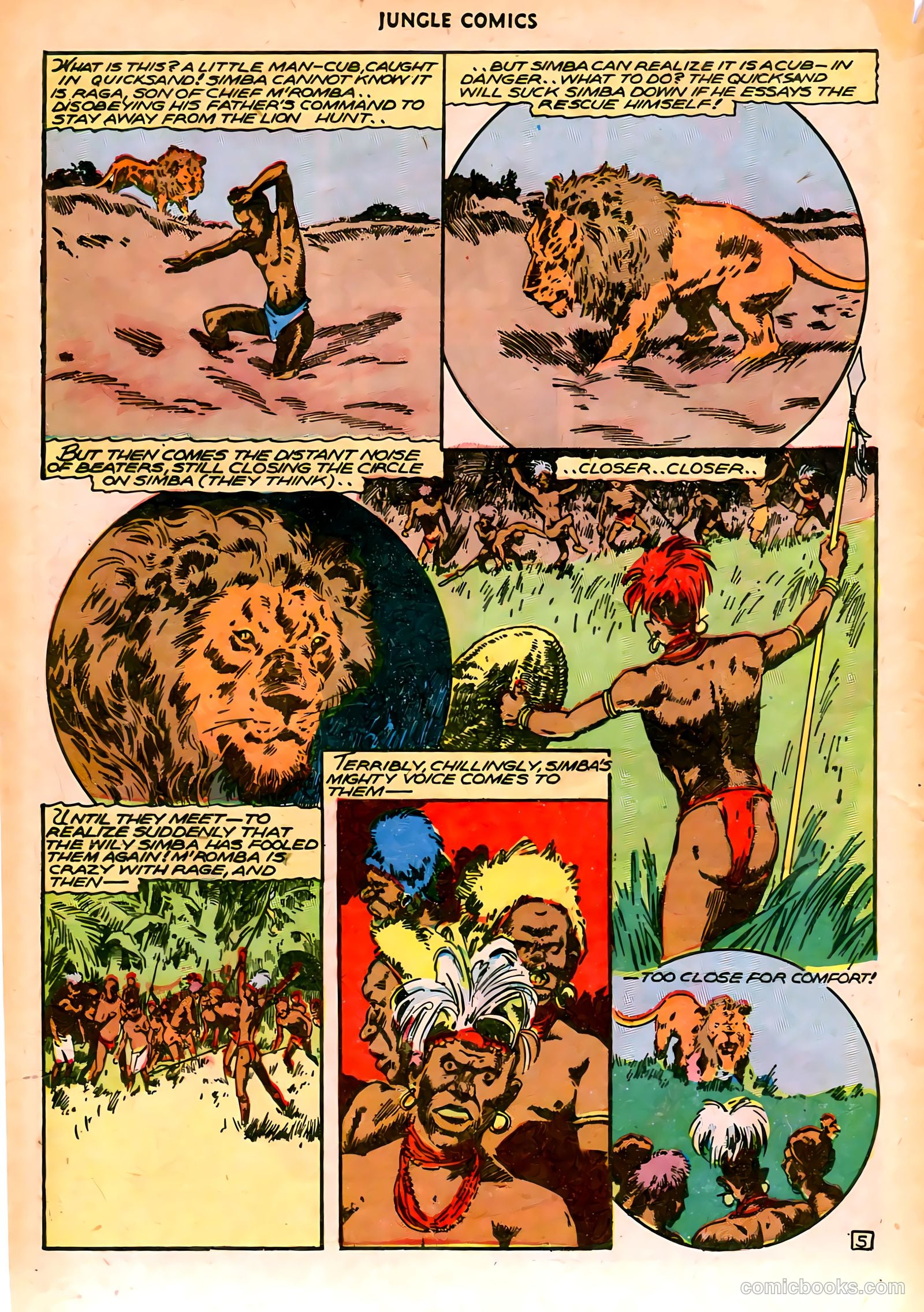 Jungle Comics #76 (1946) — page 19 of 53