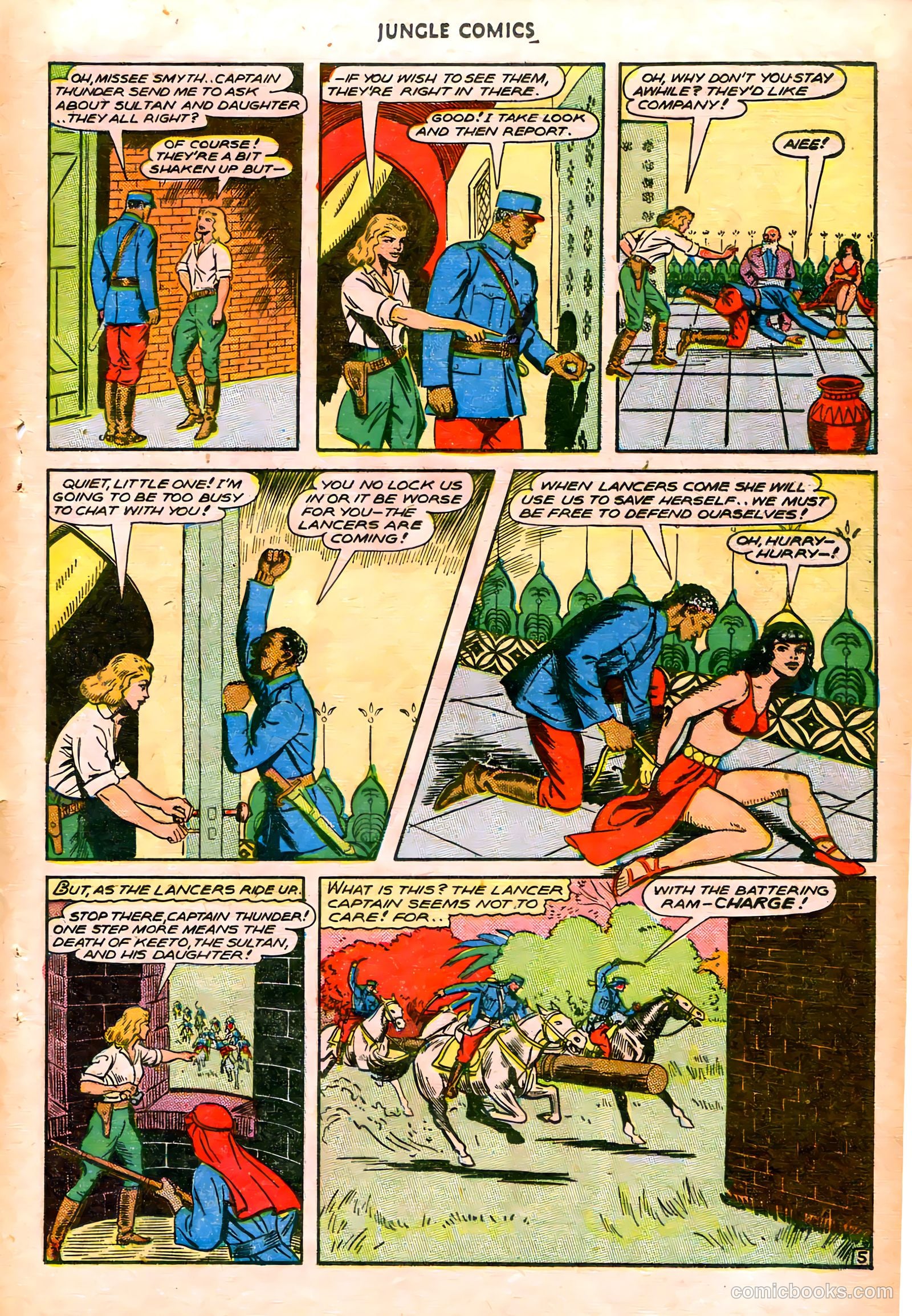 Jungle Comics #76 (1946) — page 32 of 53