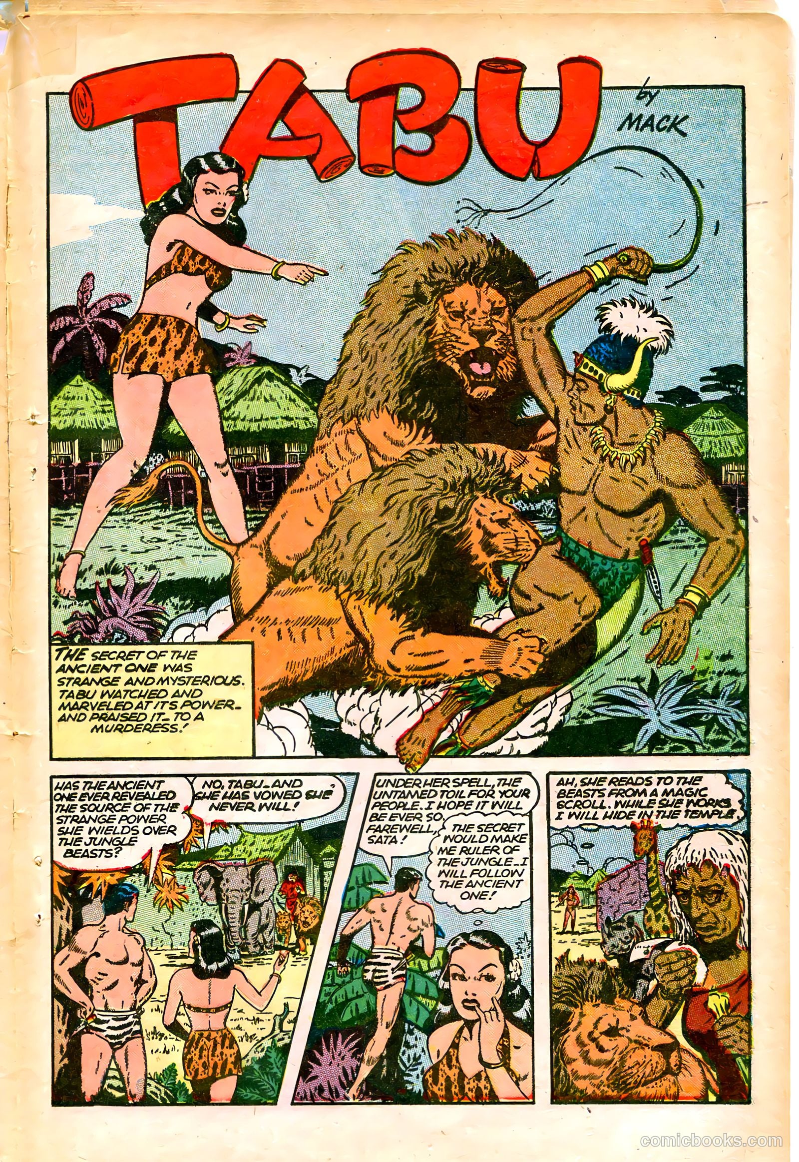 Jungle Comics #76 (1946) — page 36 of 53