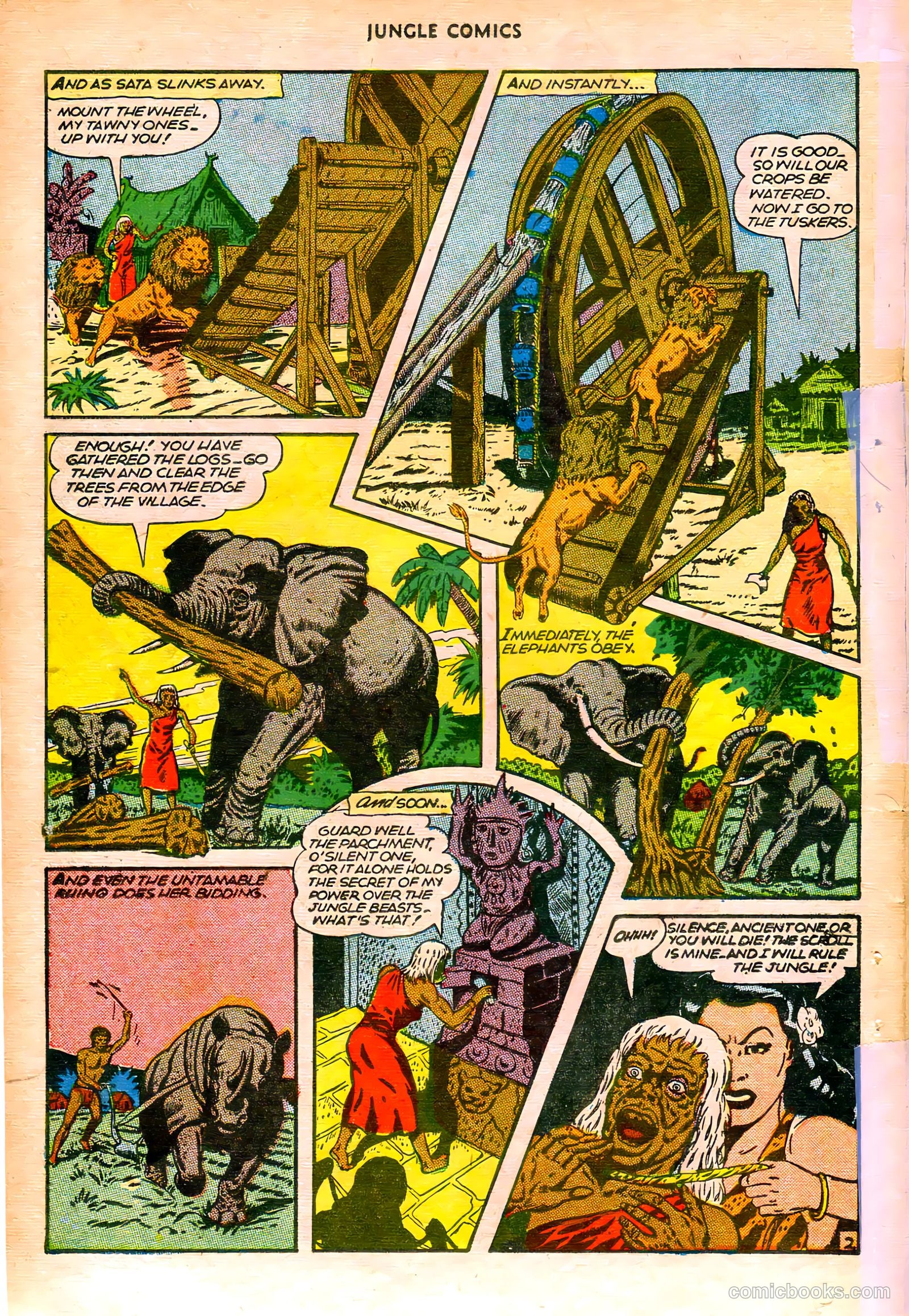 Jungle Comics #76 (1946) — page 37 of 53
