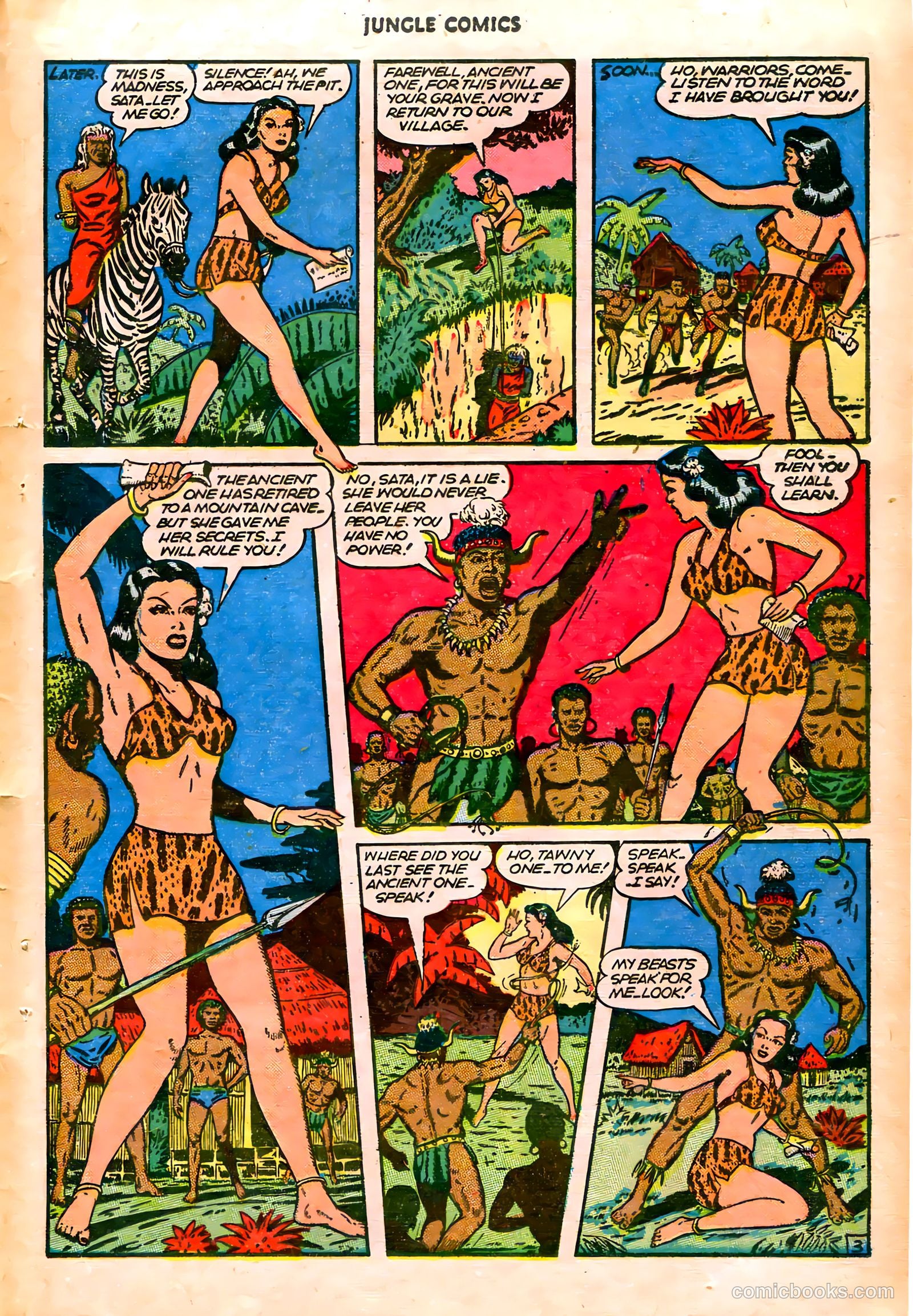 Jungle Comics #76 (1946) — page 38 of 53