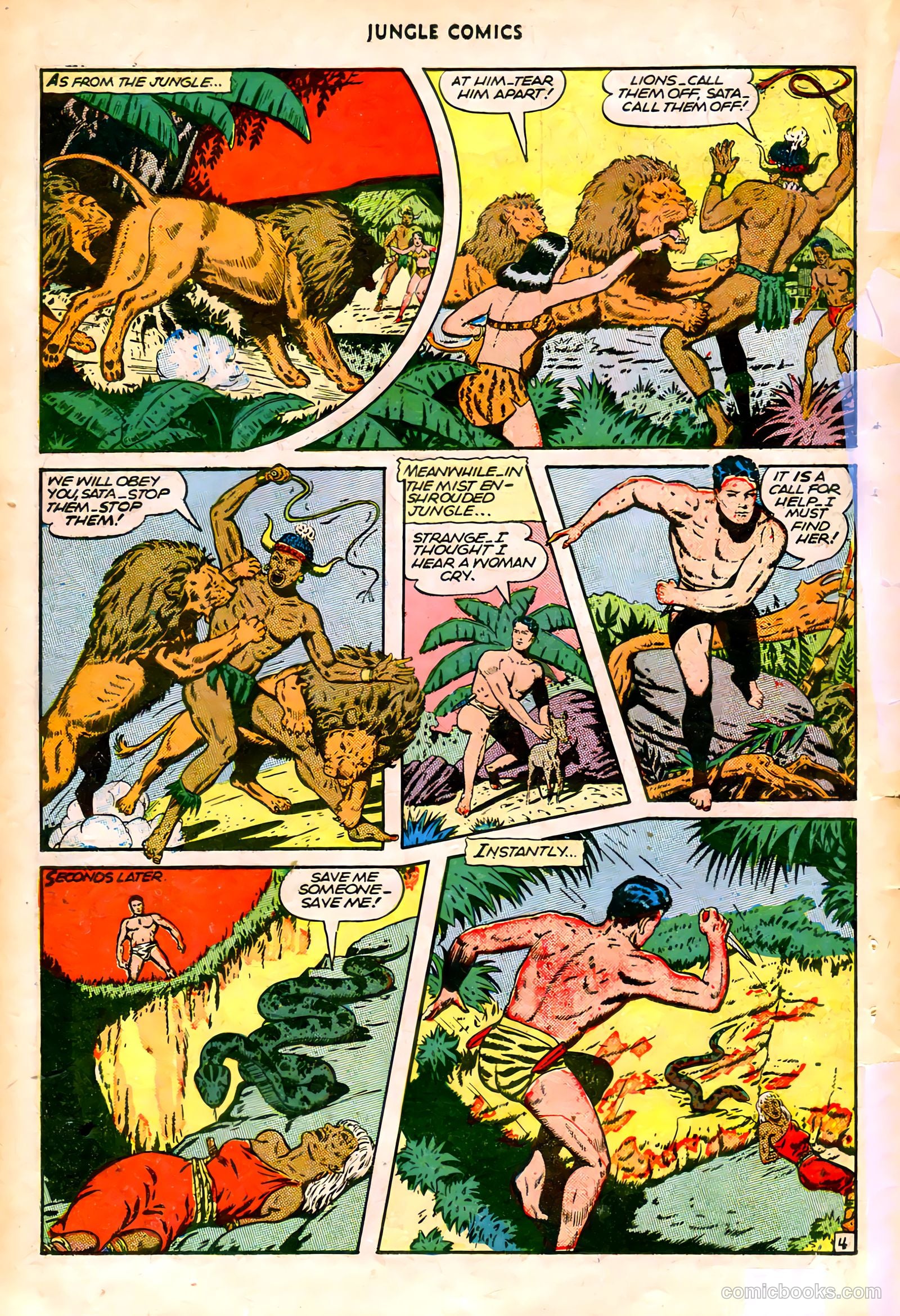 Jungle Comics #76 (1946) — page 39 of 53