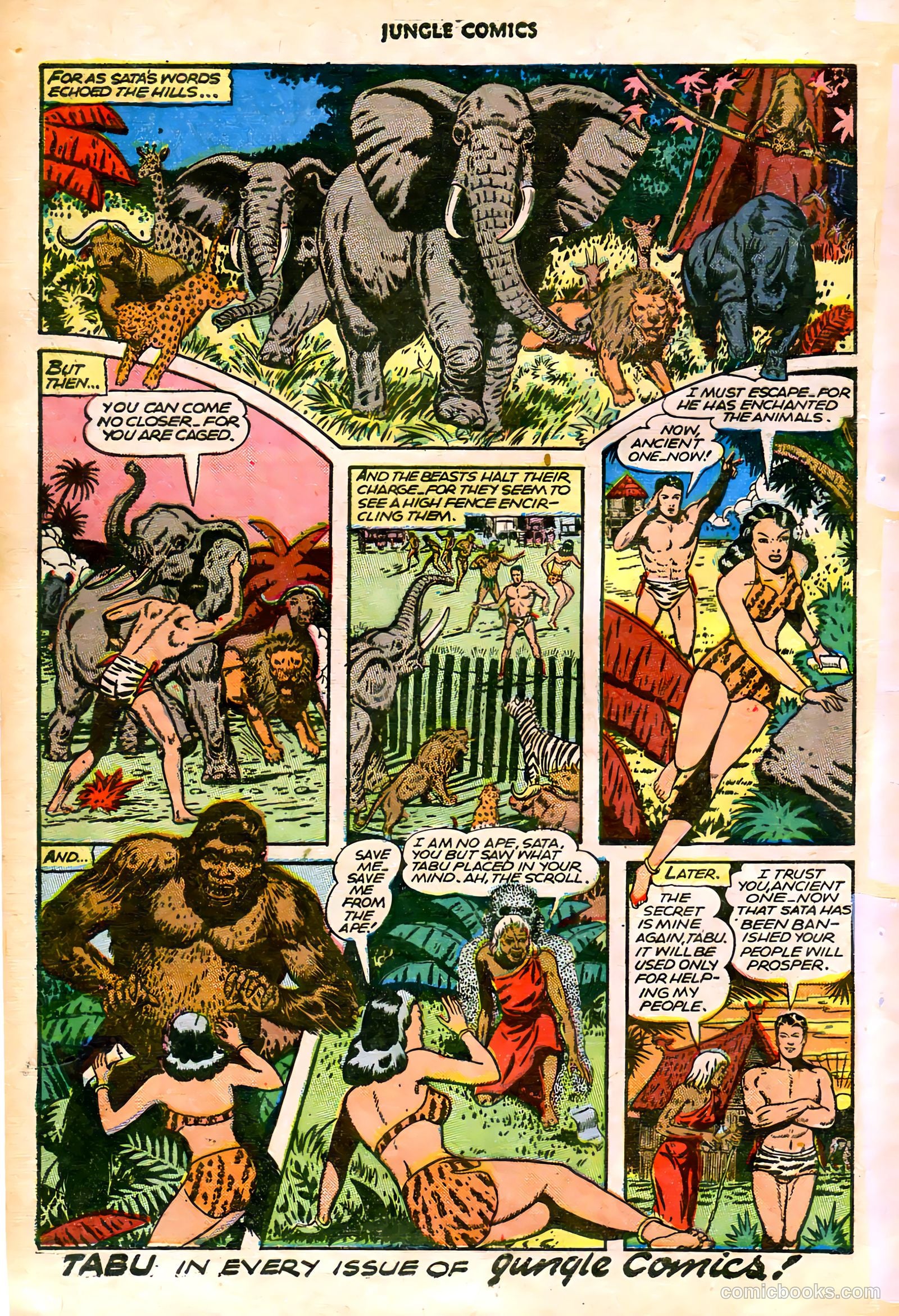 Jungle Comics #76 (1946) — page 41 of 53