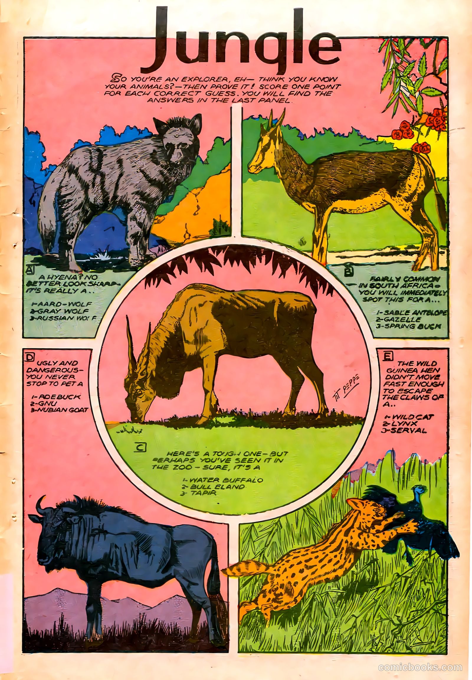 Jungle Comics #76 (1946) — page 42 of 53