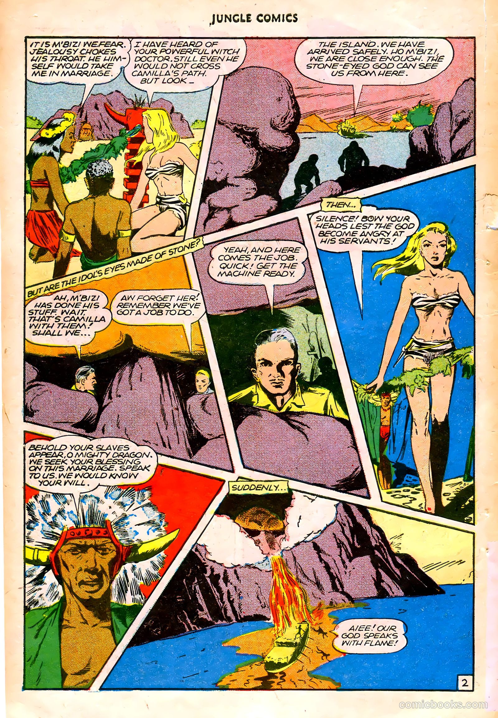 Jungle Comics #76 (1946) — page 45 of 53