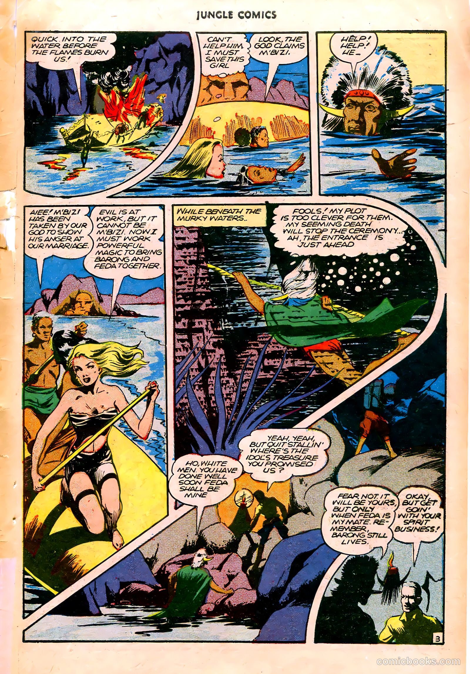 Jungle Comics #76 (1946) — page 46 of 53