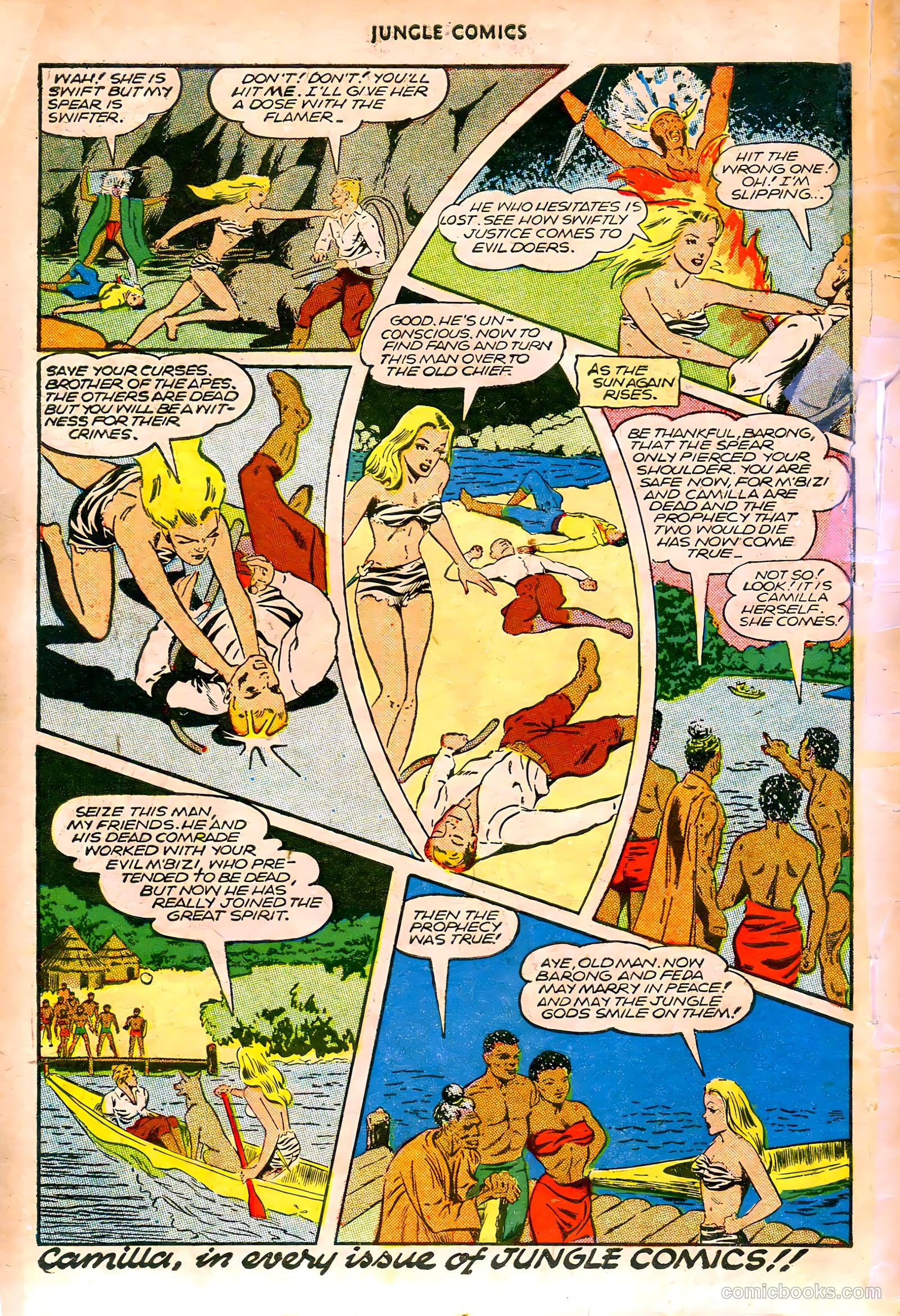 Jungle Comics #76 (1946) — page 51 of 53