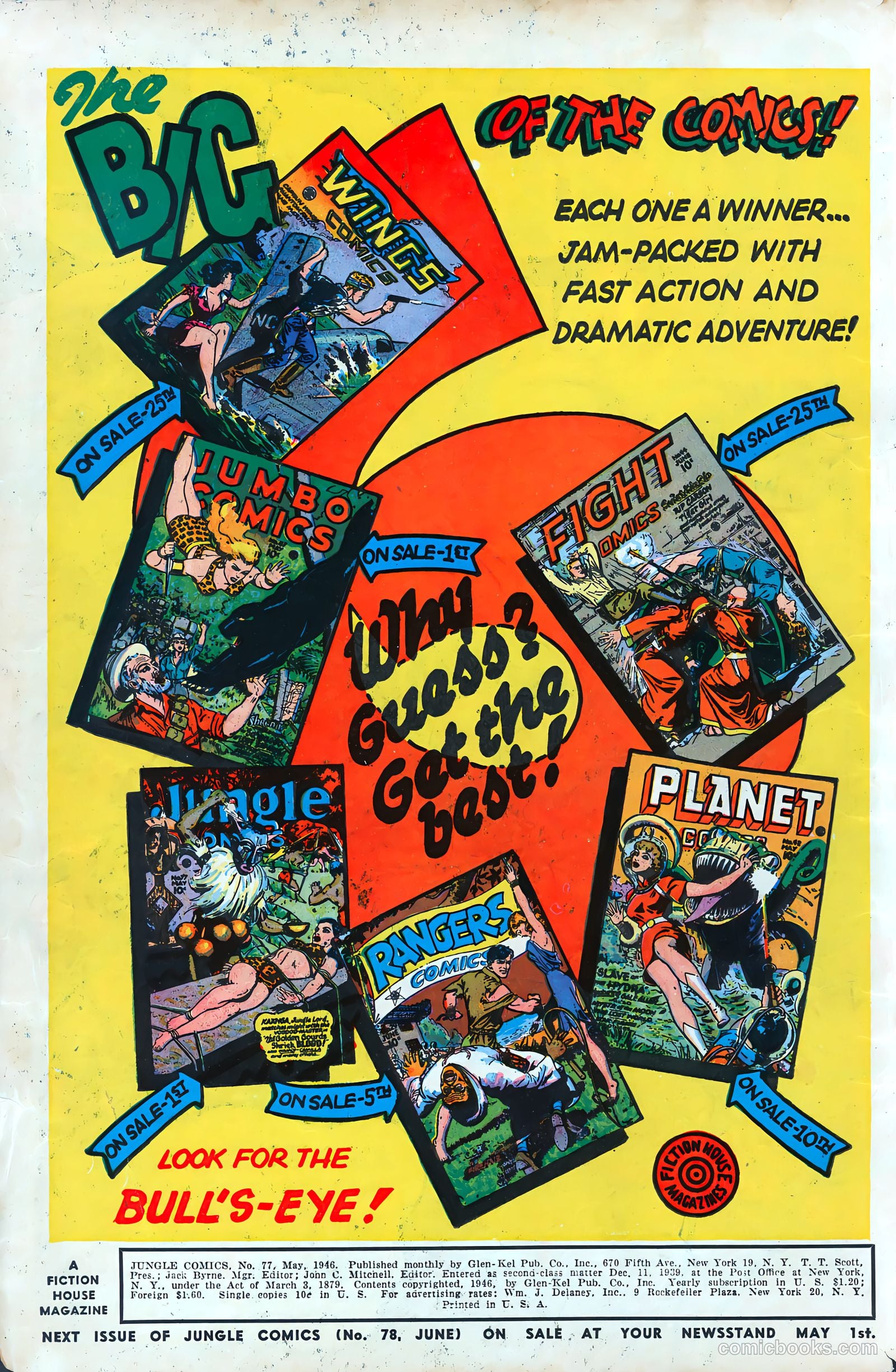 Jungle Comics #77 (1946) — page 3 of 53