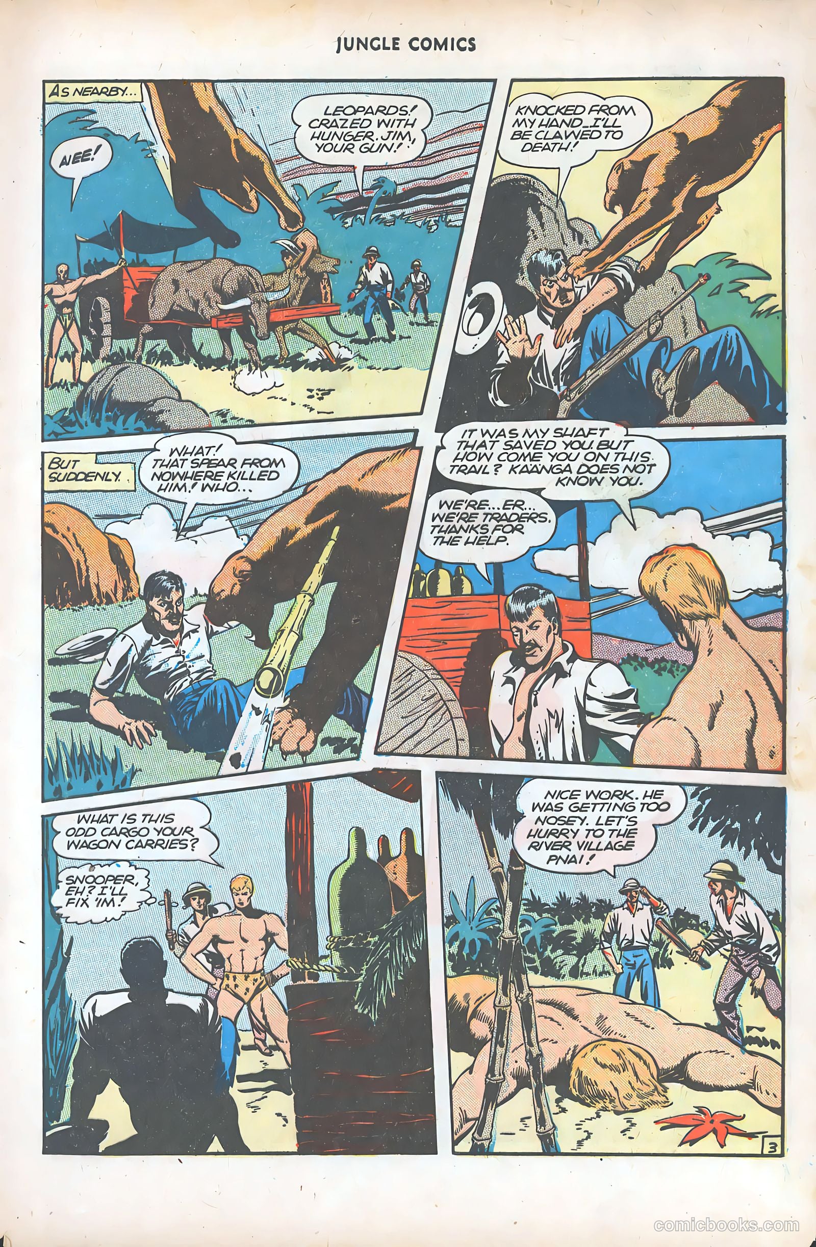 Jungle Comics #77 (1946) — page 6 of 53
