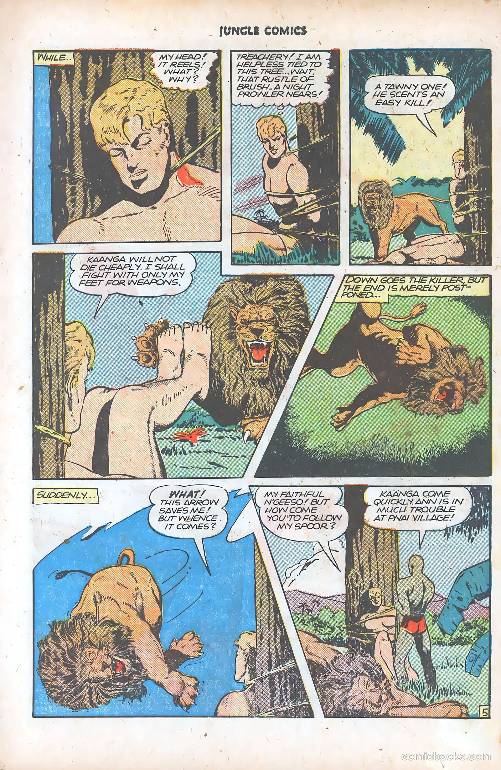 Jungle Comics #77 (1946) — page 8 of 53