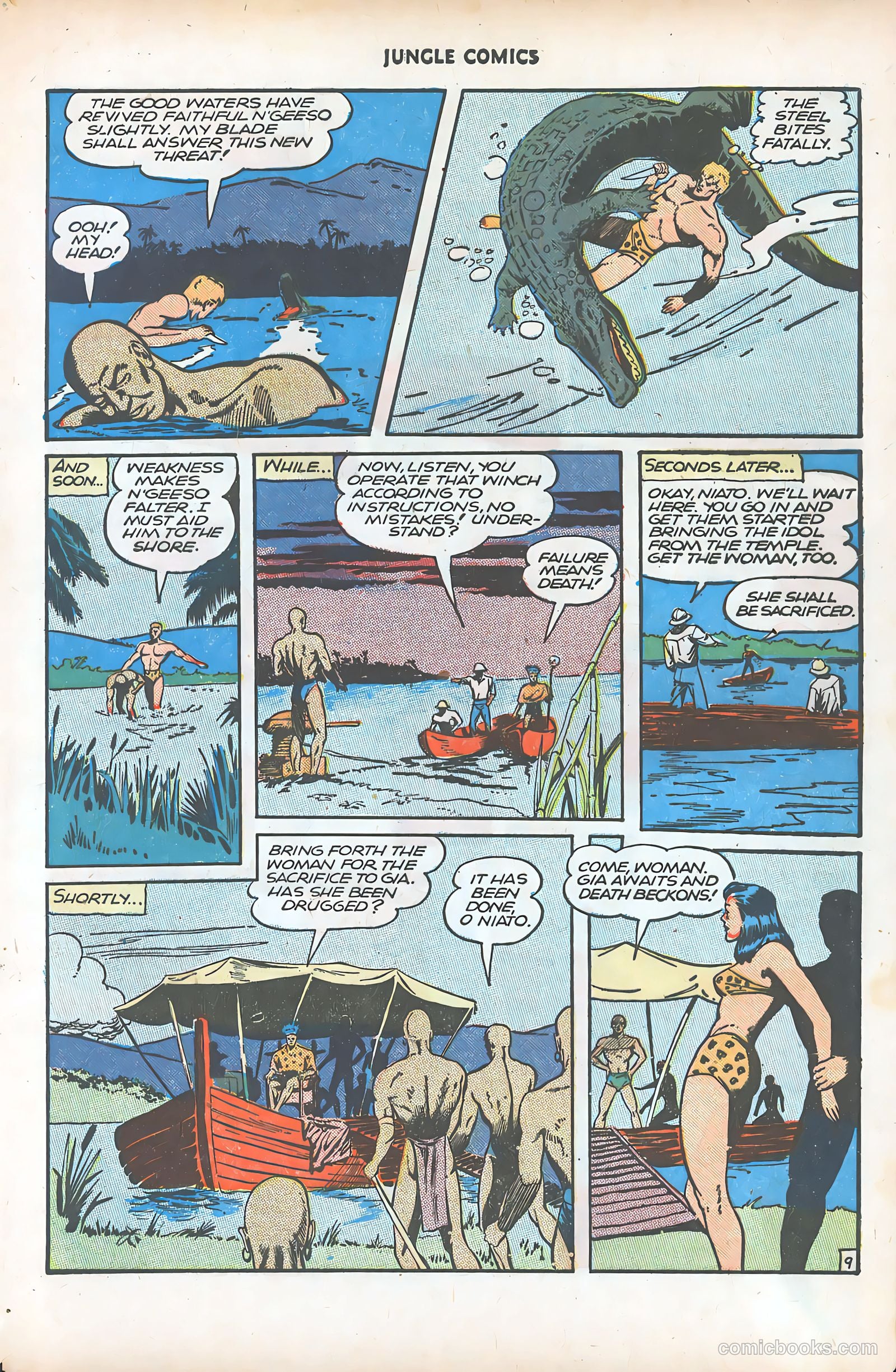 Jungle Comics #77 (1946) — page 12 of 53