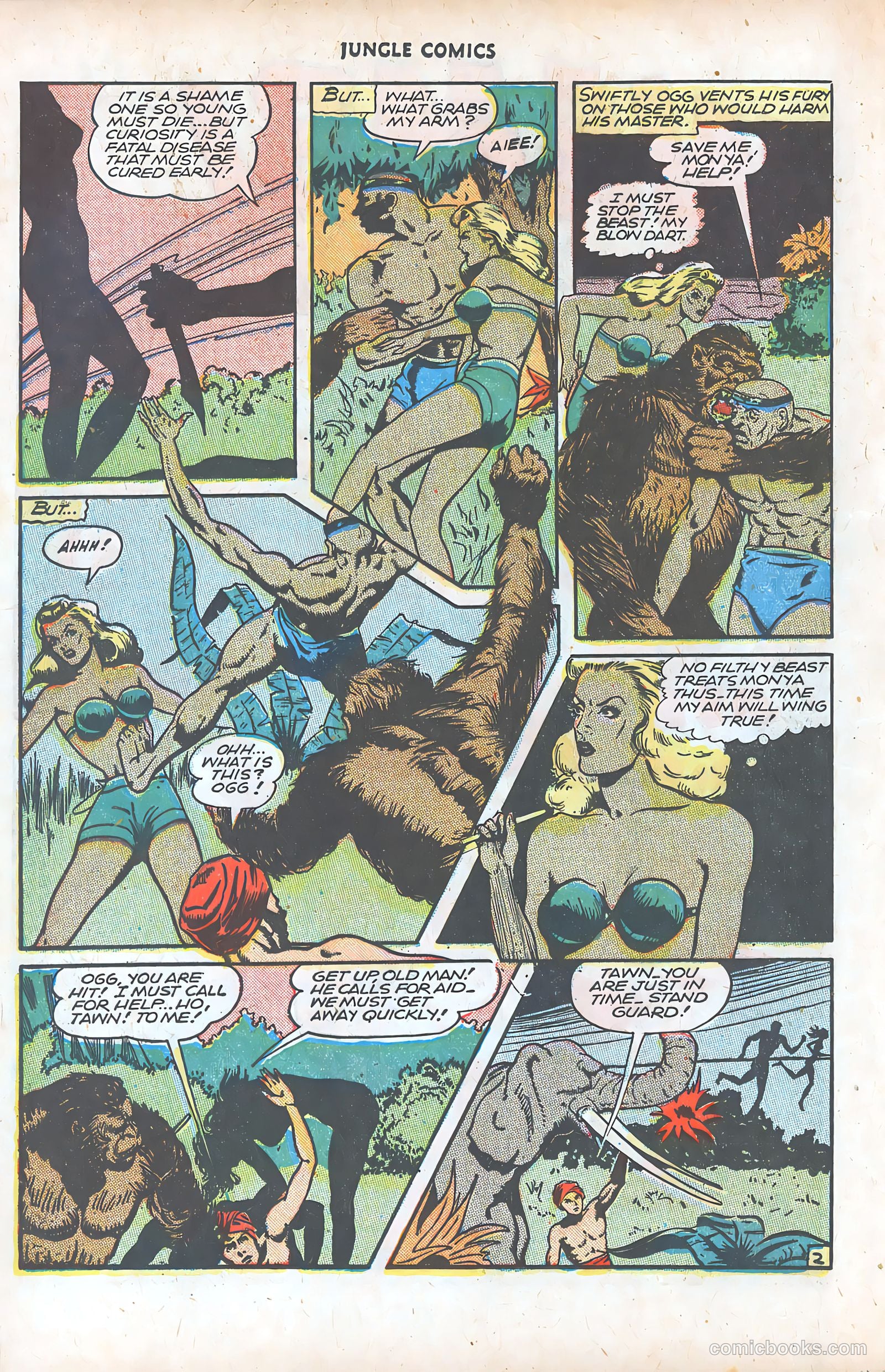 Jungle Comics #77 (1946) — page 23 of 53