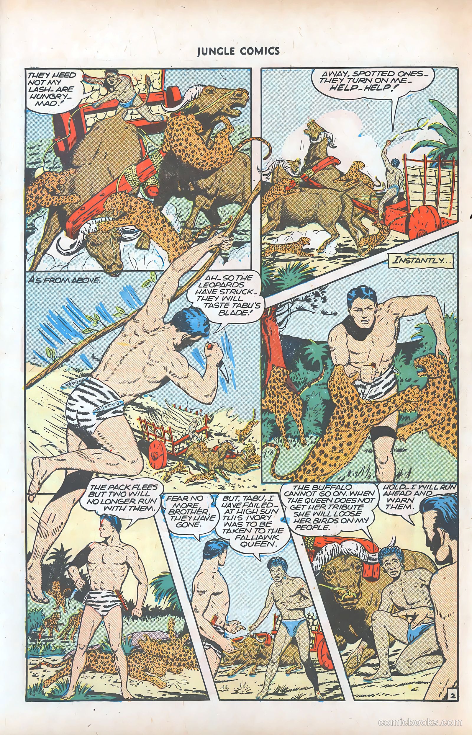 Jungle Comics #77 (1946) — page 37 of 53