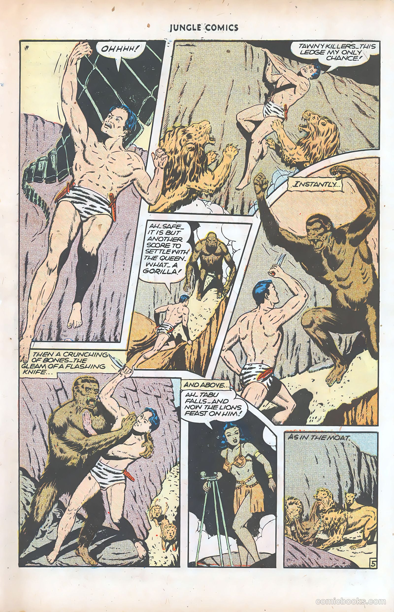 Jungle Comics #77 (1946) — page 40 of 53