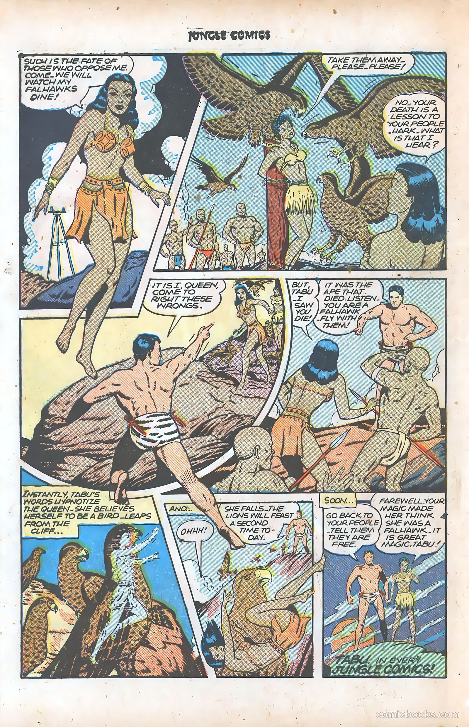 Jungle Comics #77 (1946) — page 41 of 53