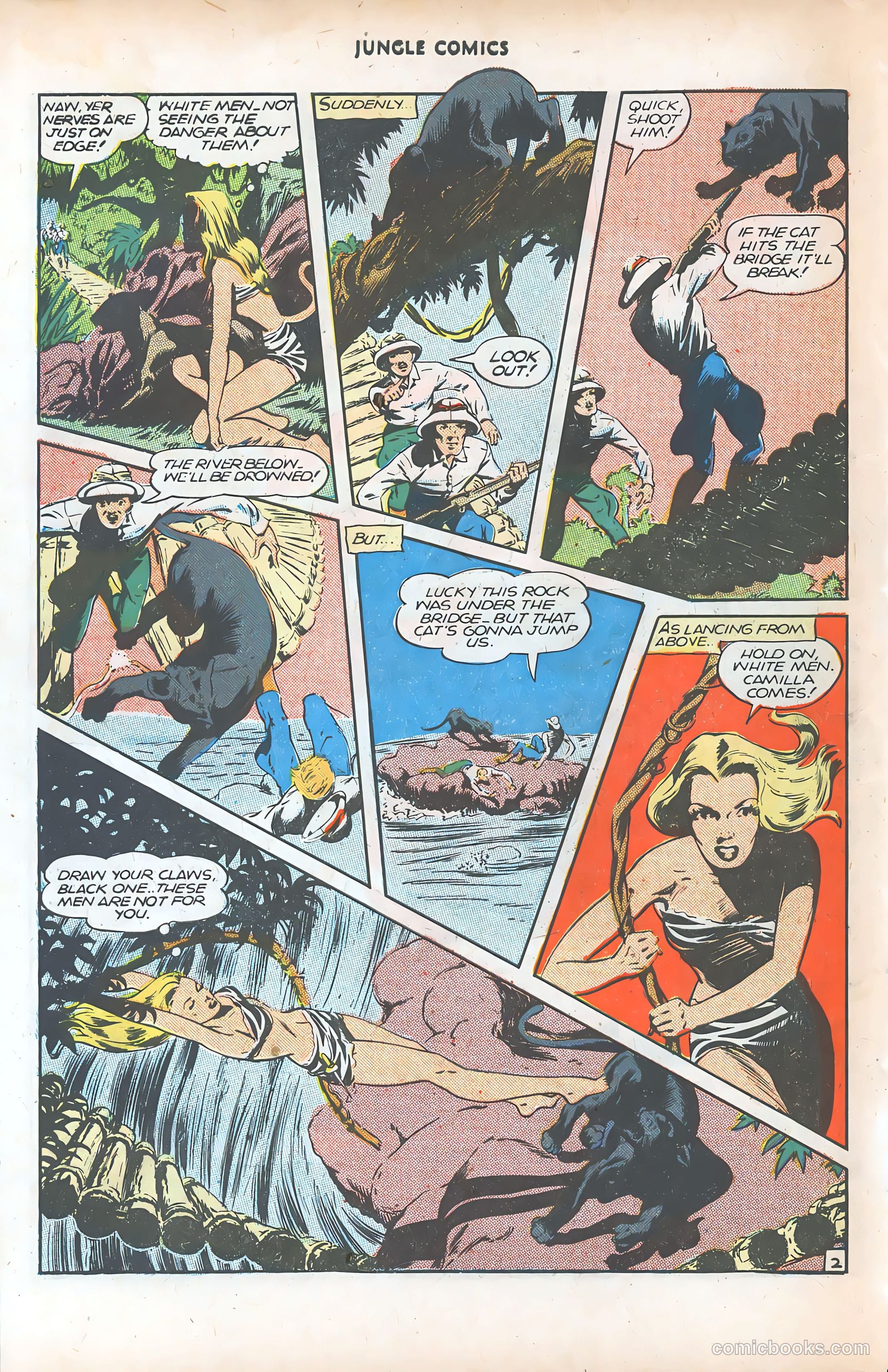 Jungle Comics #77 (1946) — page 45 of 53