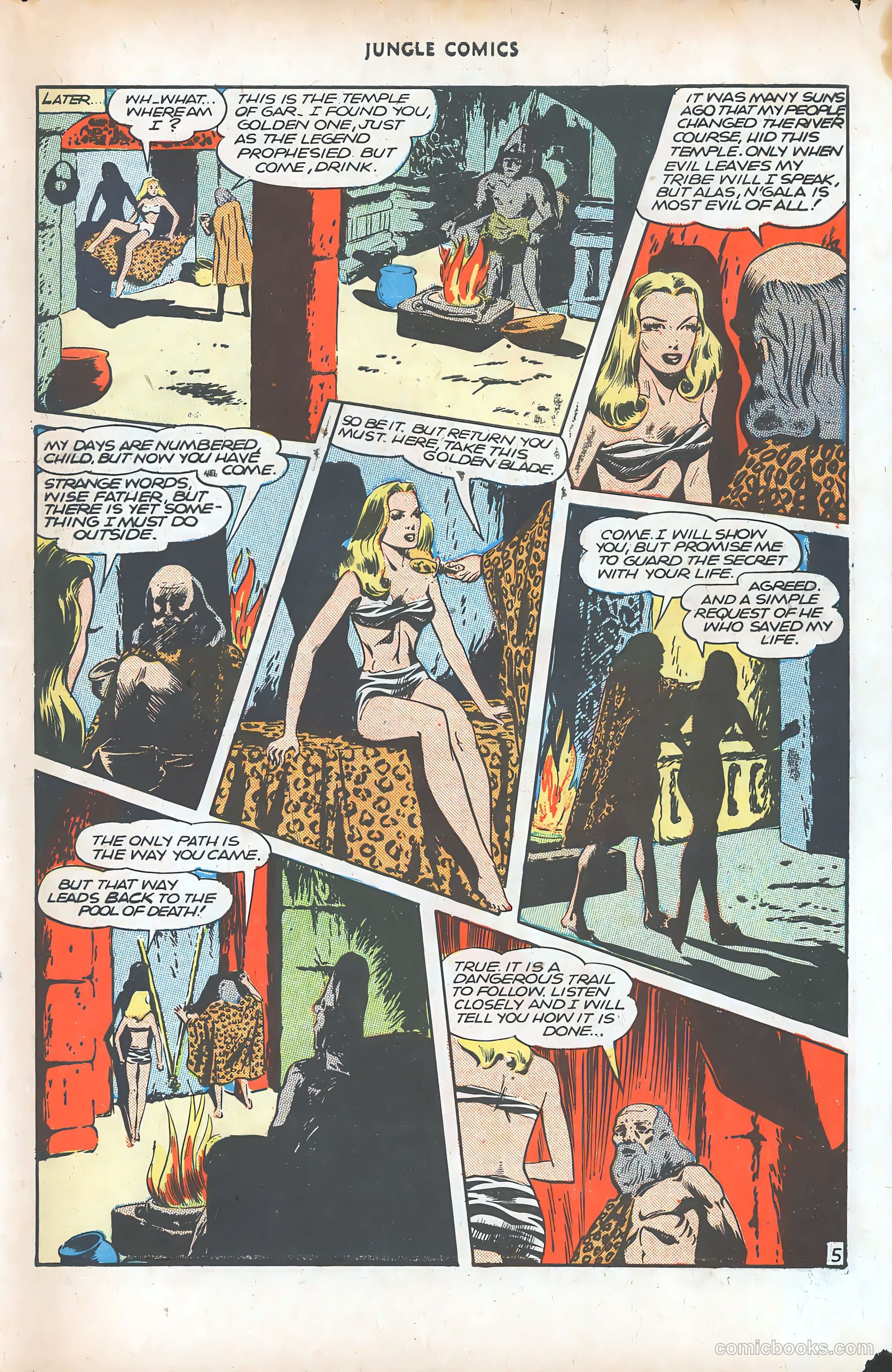 Jungle Comics #77 (1946) — page 48 of 53
