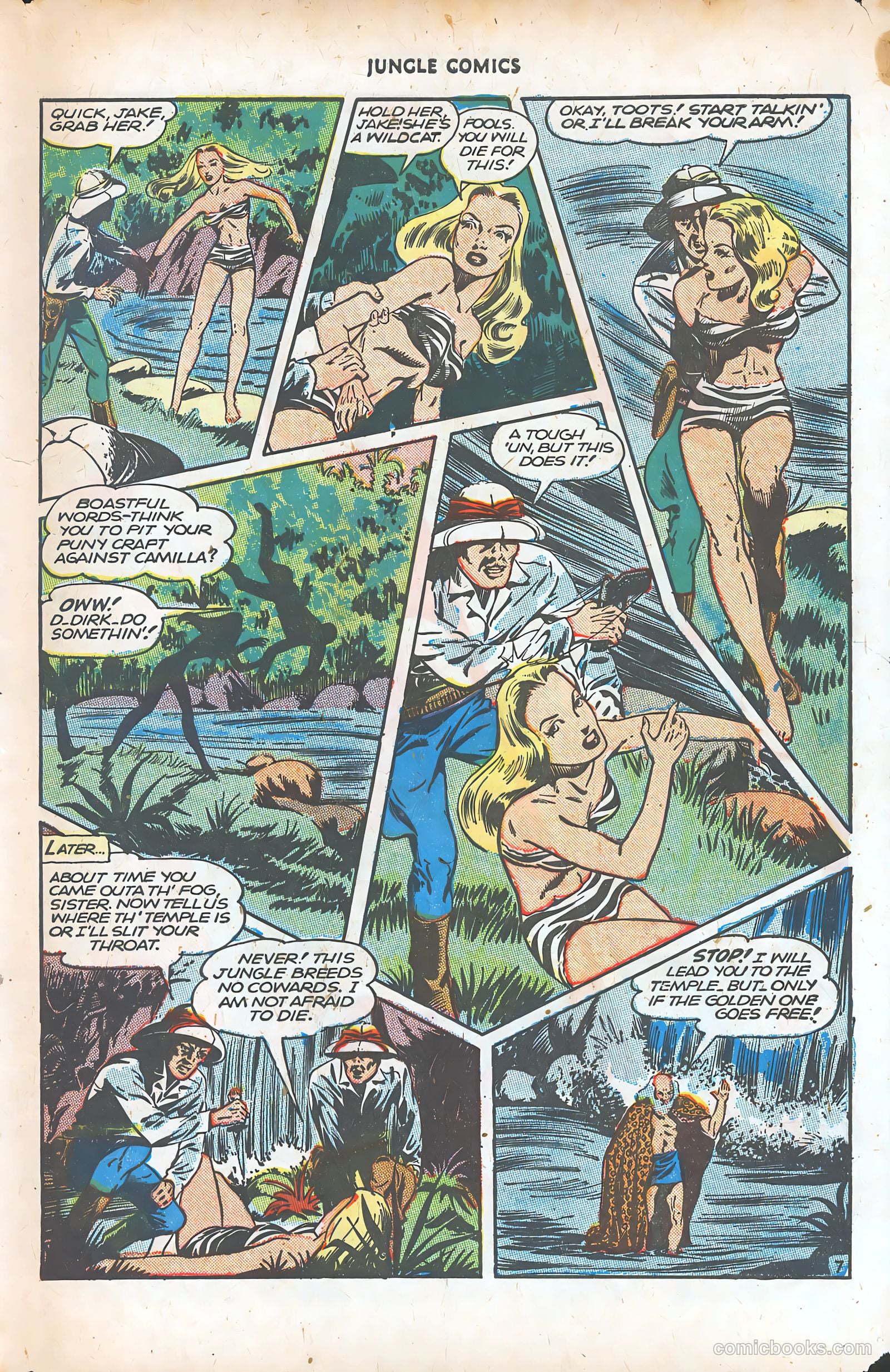 Jungle Comics #77 (1946) — page 50 of 53