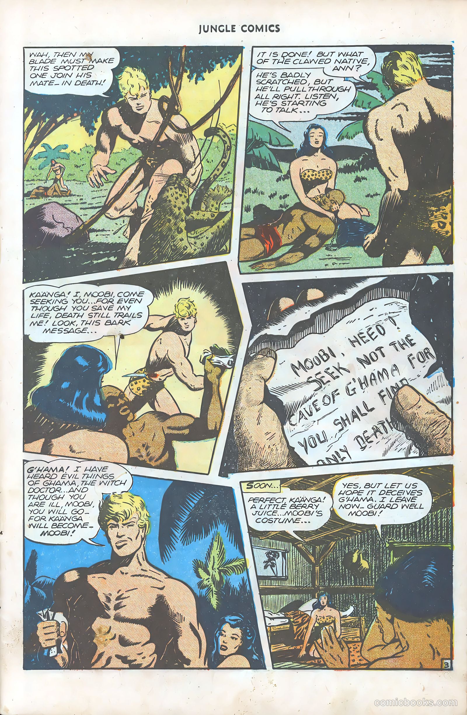 Jungle Comics #78 (1946) — page 5 of 52