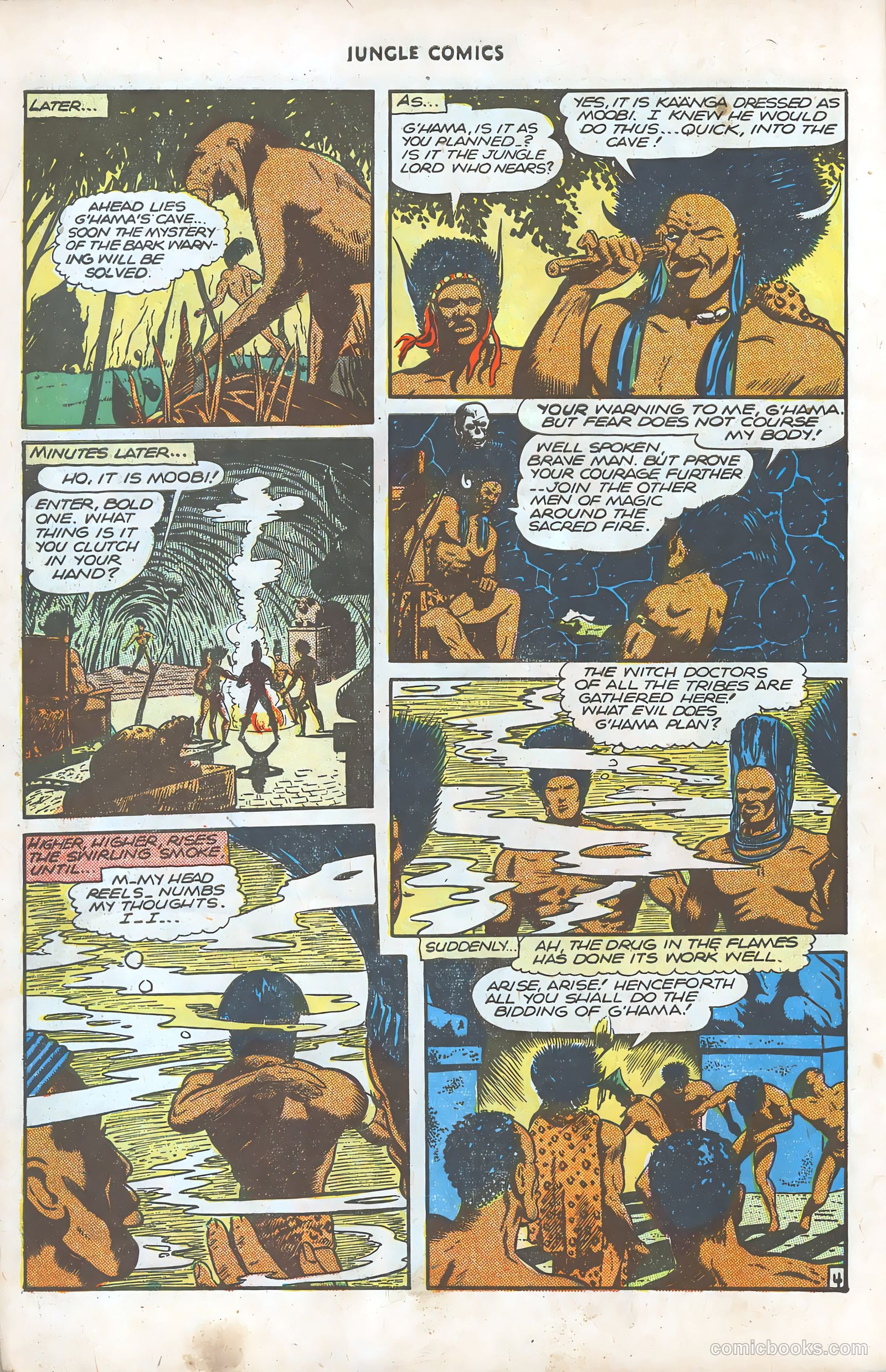 Jungle Comics #78 (1946) — page 6 of 52