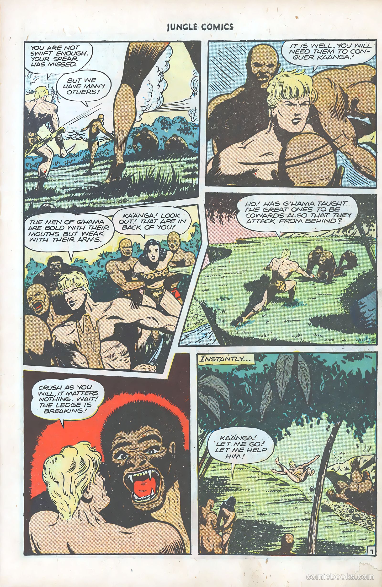 Jungle Comics #78 (1946) — page 9 of 52