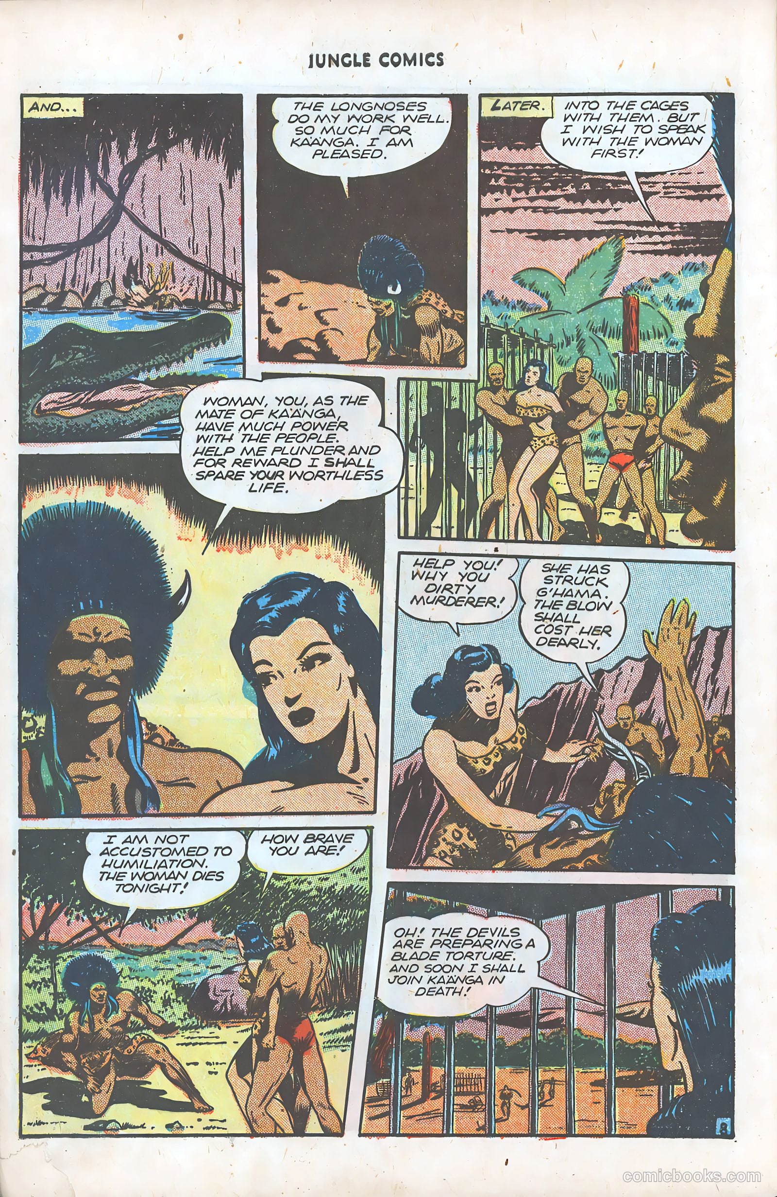 Jungle Comics #78 (1946) — page 10 of 52