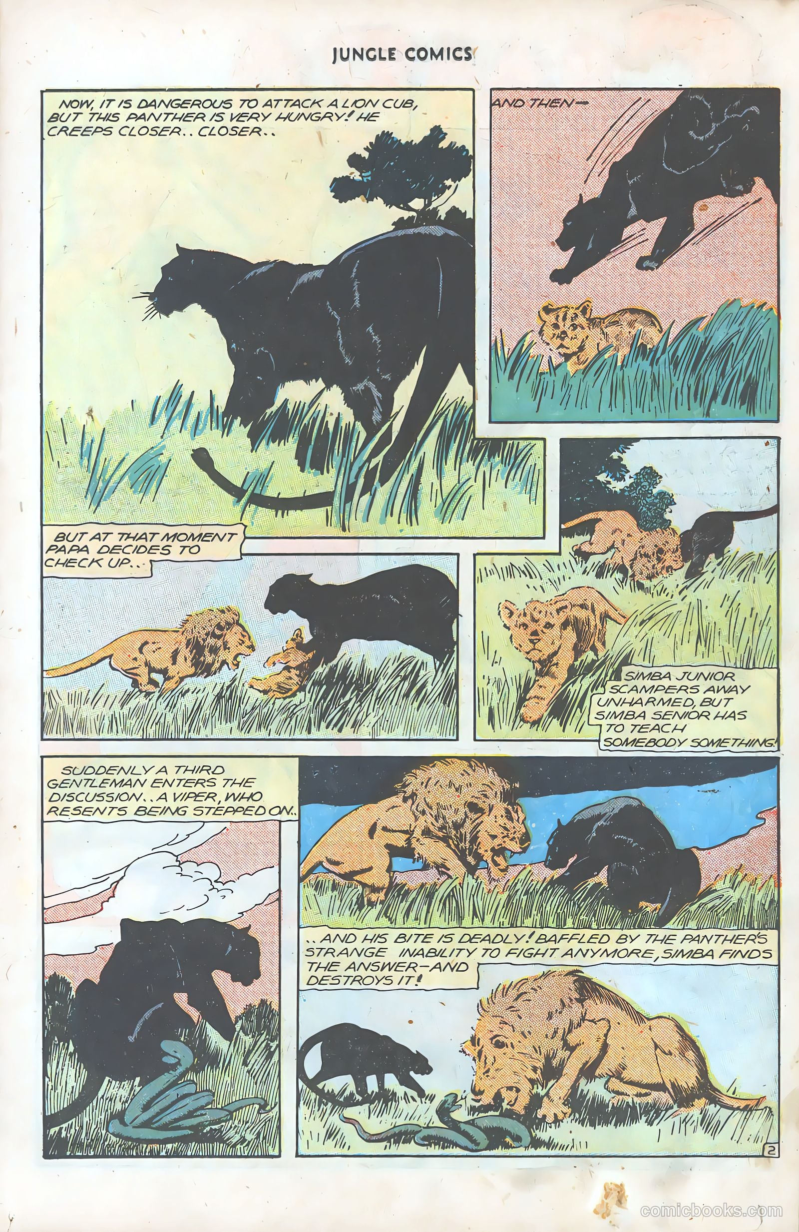 Jungle Comics #78 (1946) — page 15 of 52