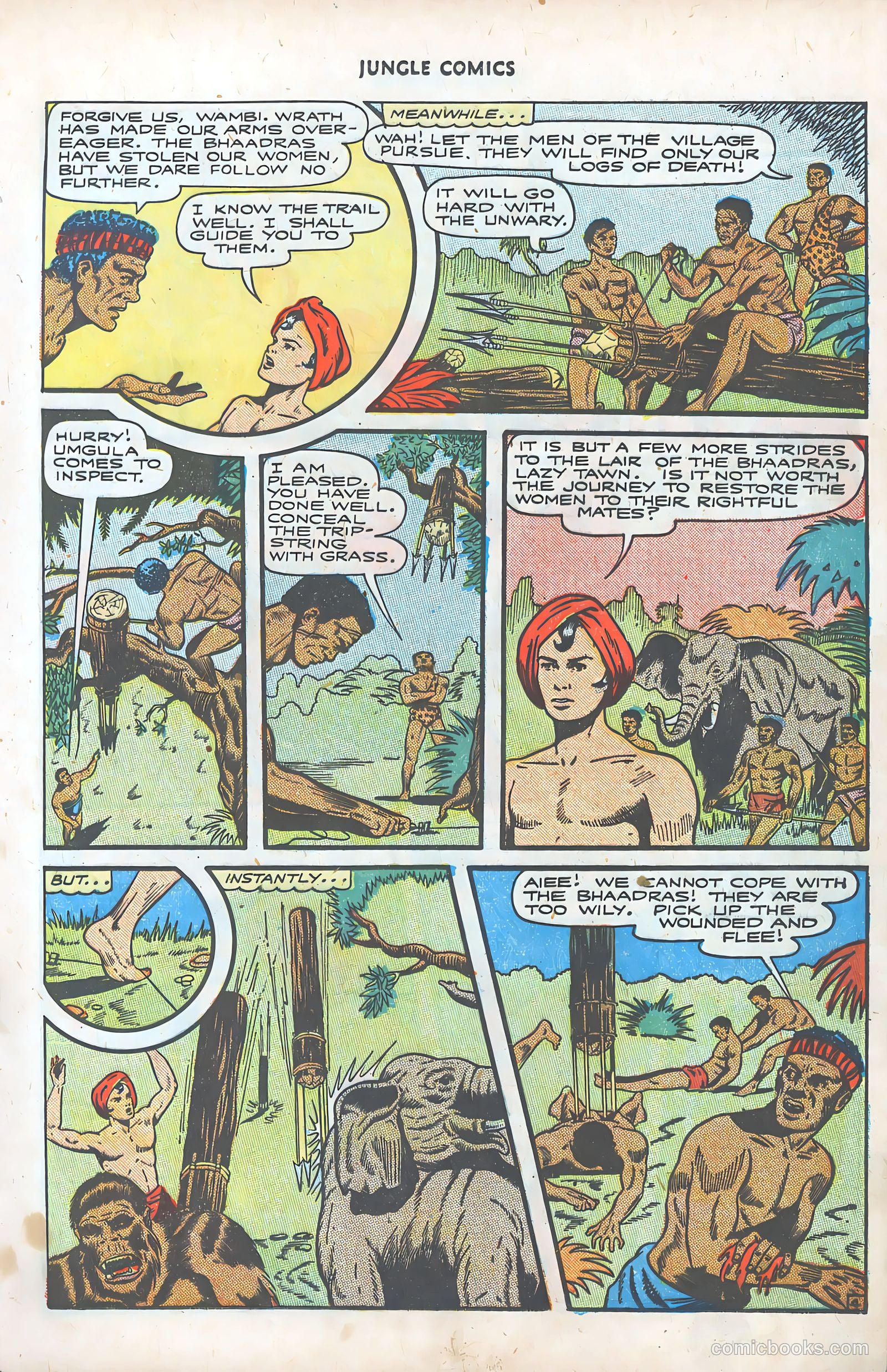 Jungle Comics #78 (1946) — page 25 of 52