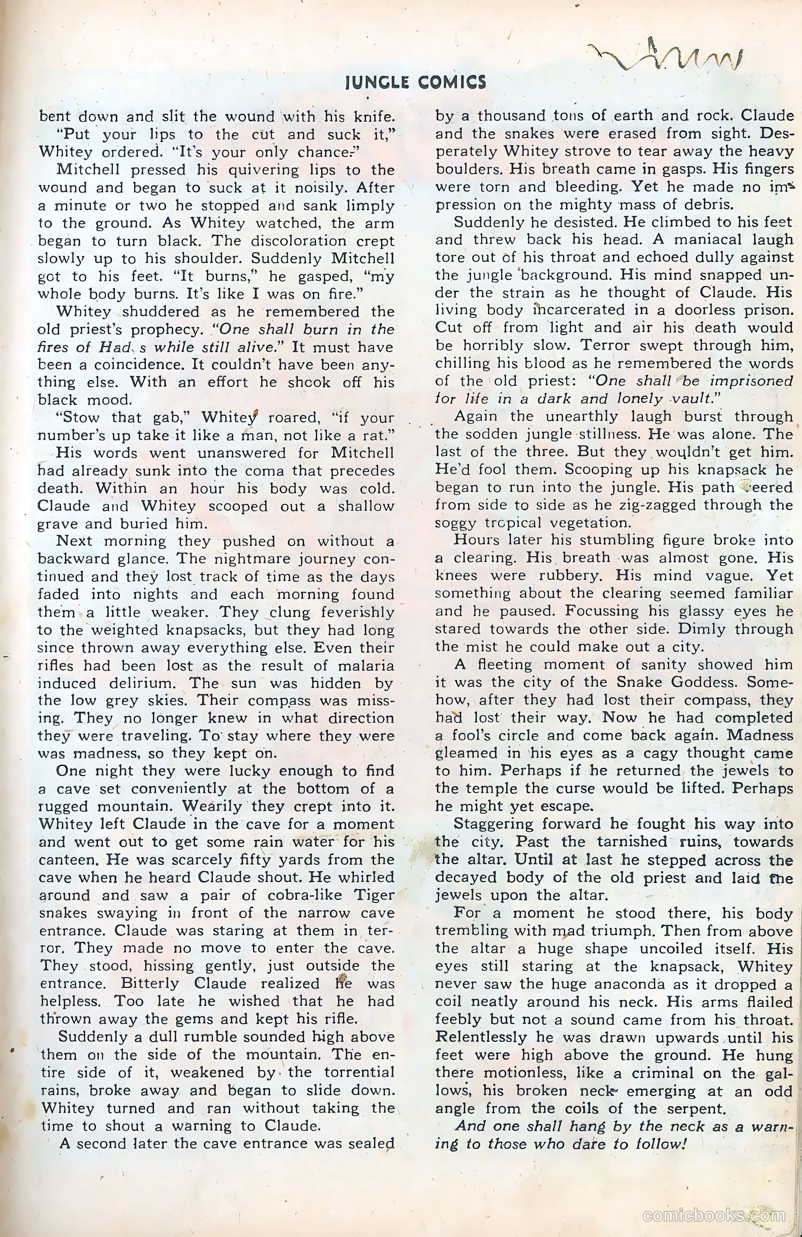Jungle Comics #78 (1946) — page 29 of 52