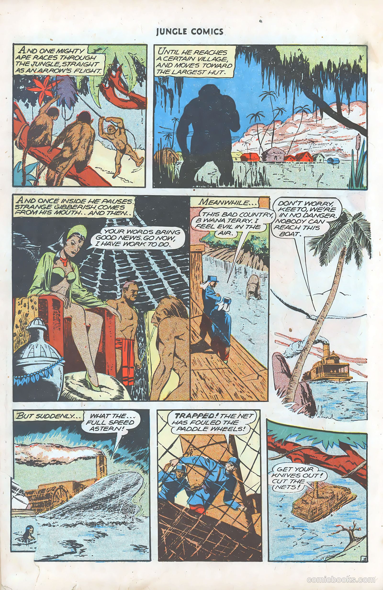 Jungle Comics #78 (1946) — page 32 of 52