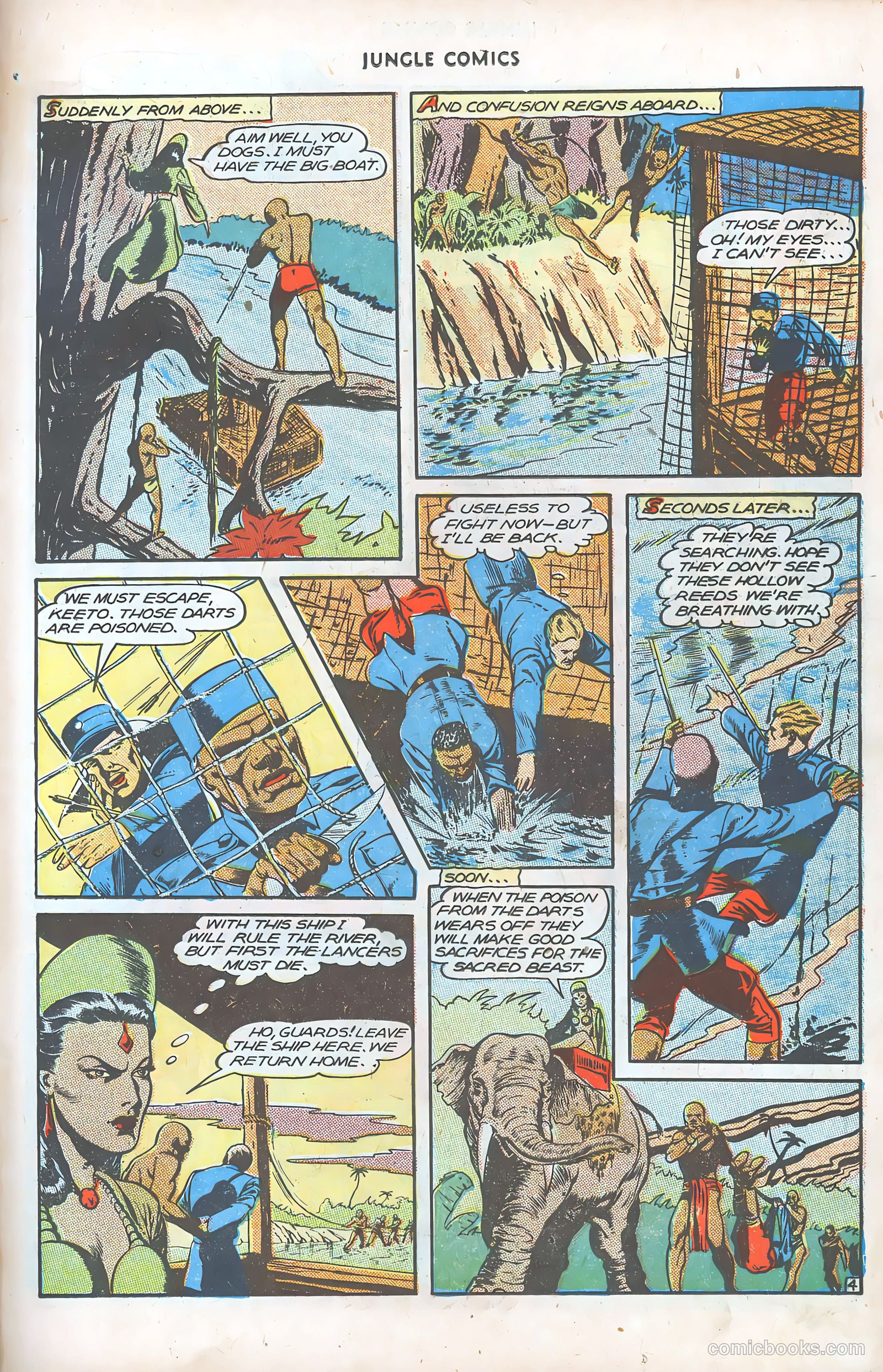 Jungle Comics #78 (1946) — page 33 of 52