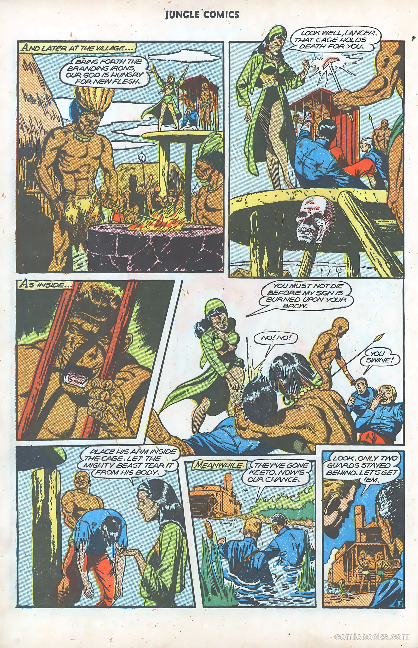 Jungle Comics #78 (1946) — page 34 of 52