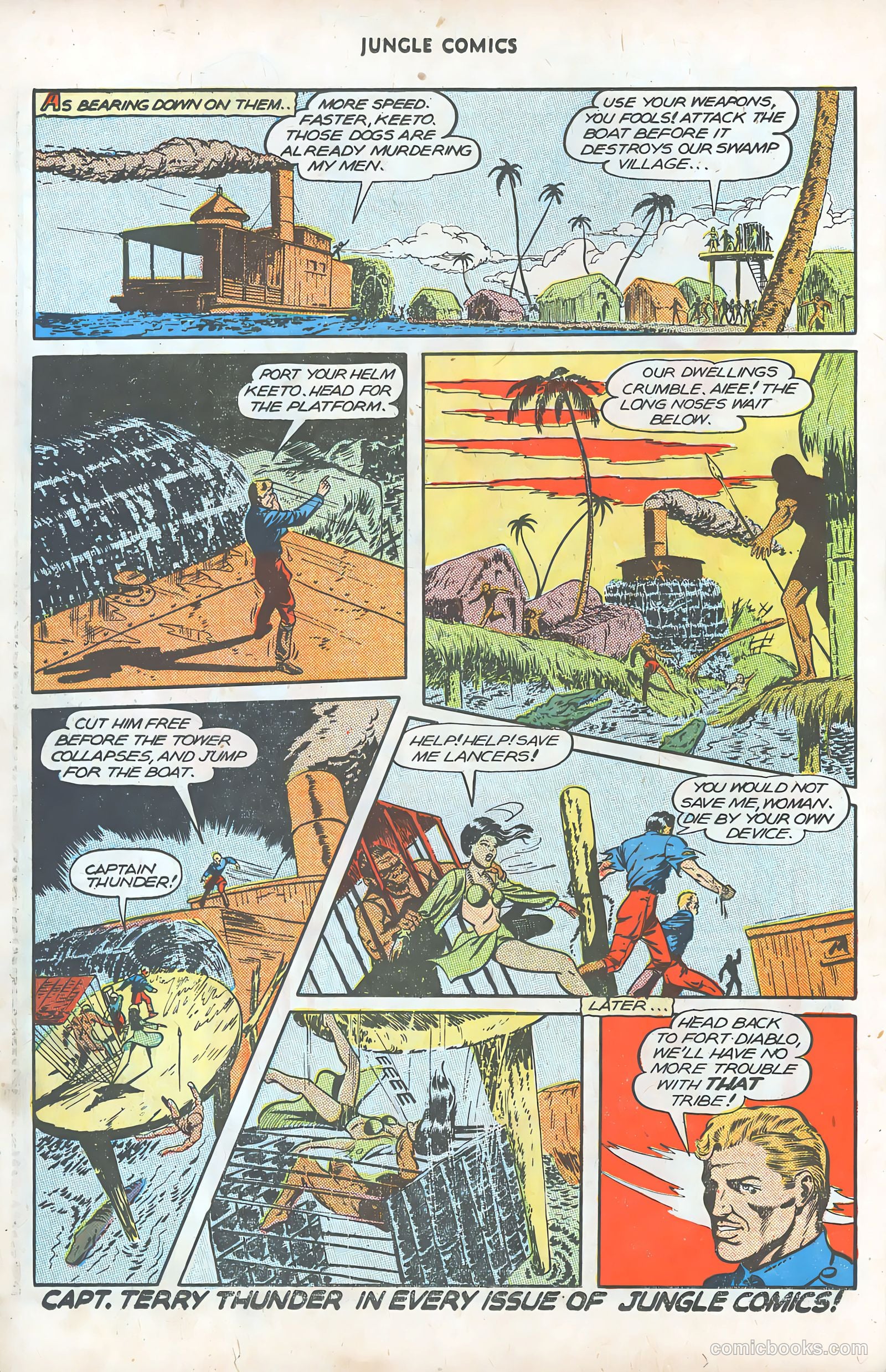 Jungle Comics #78 (1946) — page 36 of 52
