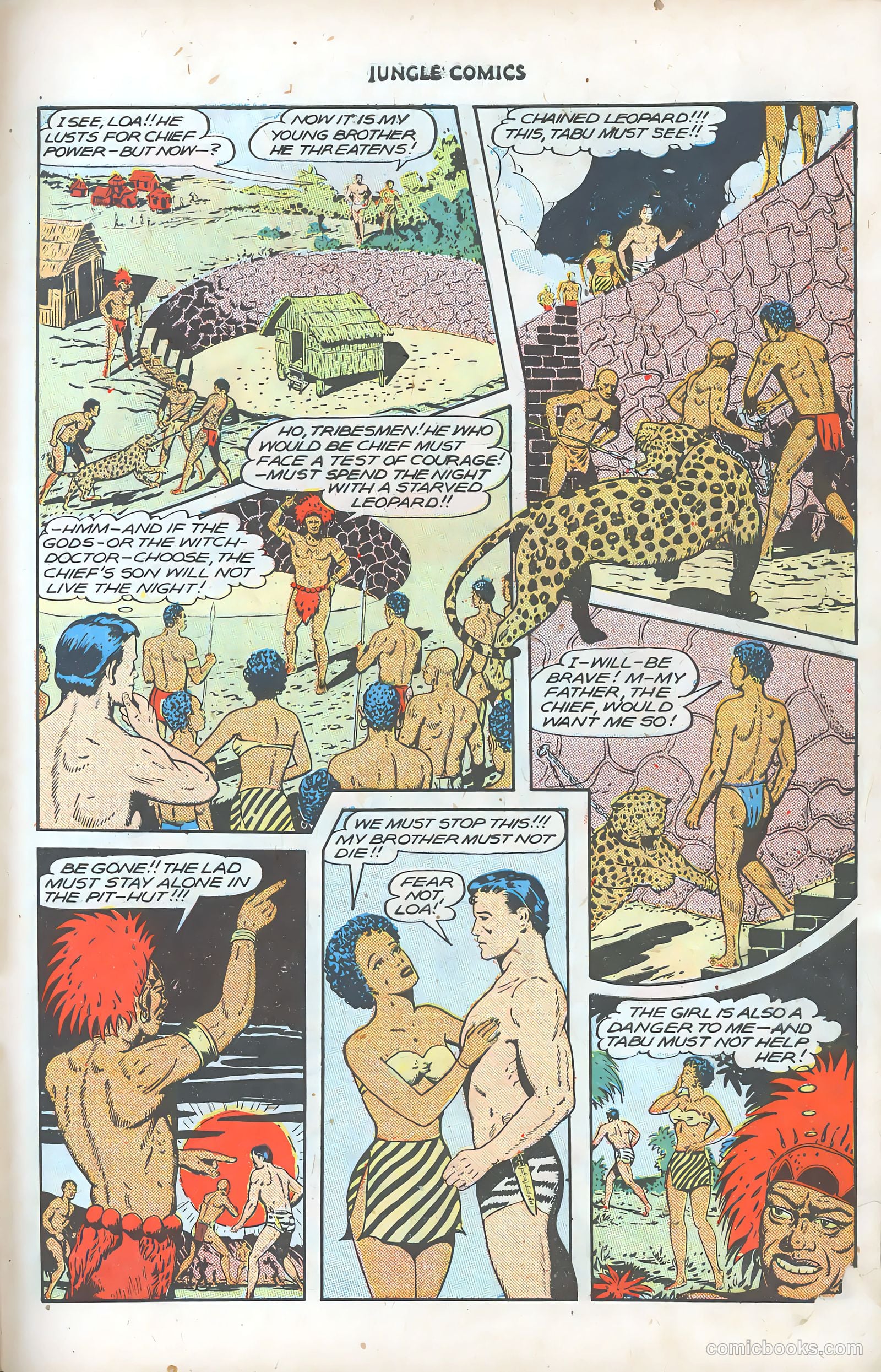 Jungle Comics #78 (1946) — page 39 of 52
