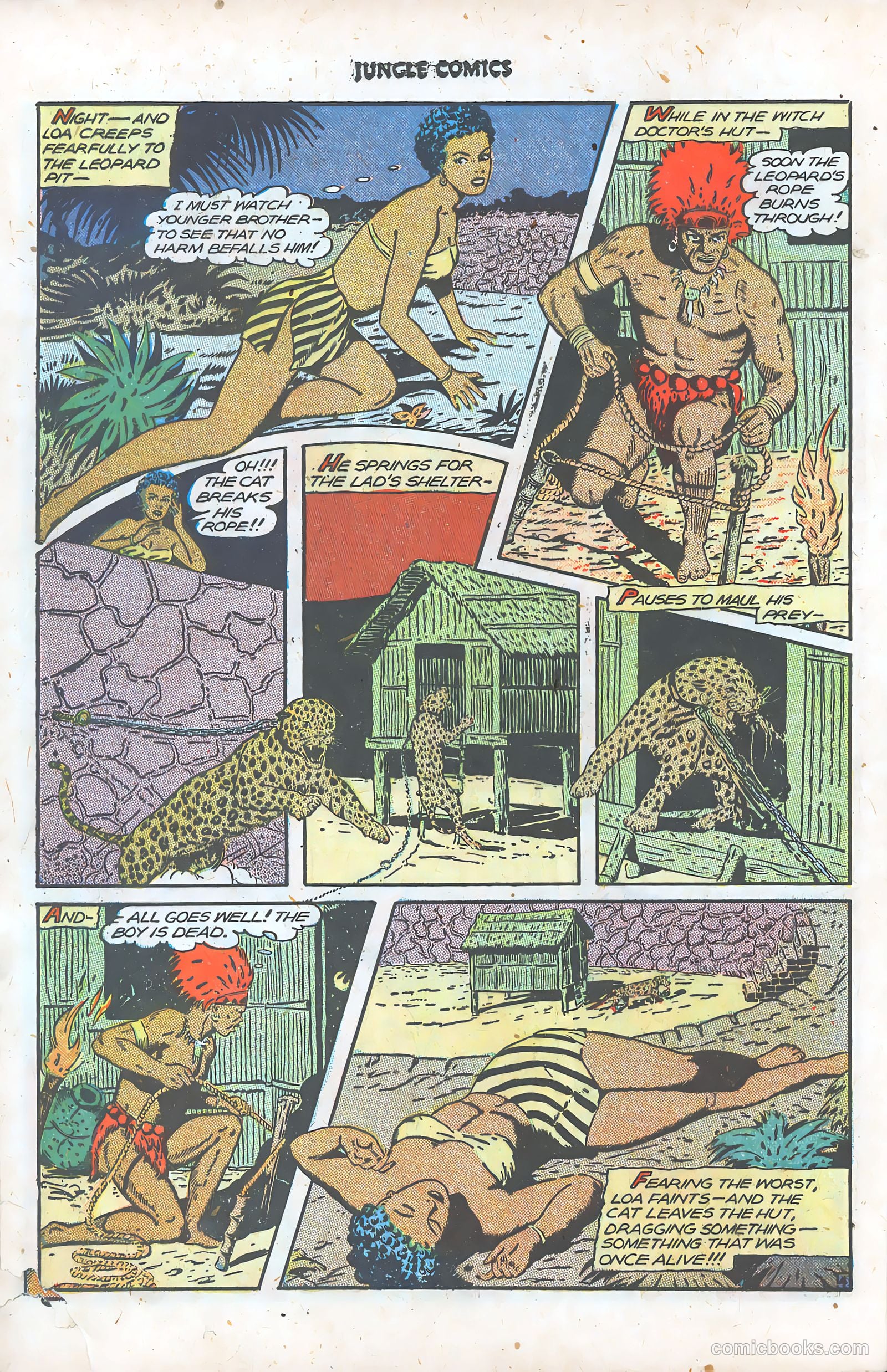 Jungle Comics #78 (1946) — page 40 of 52