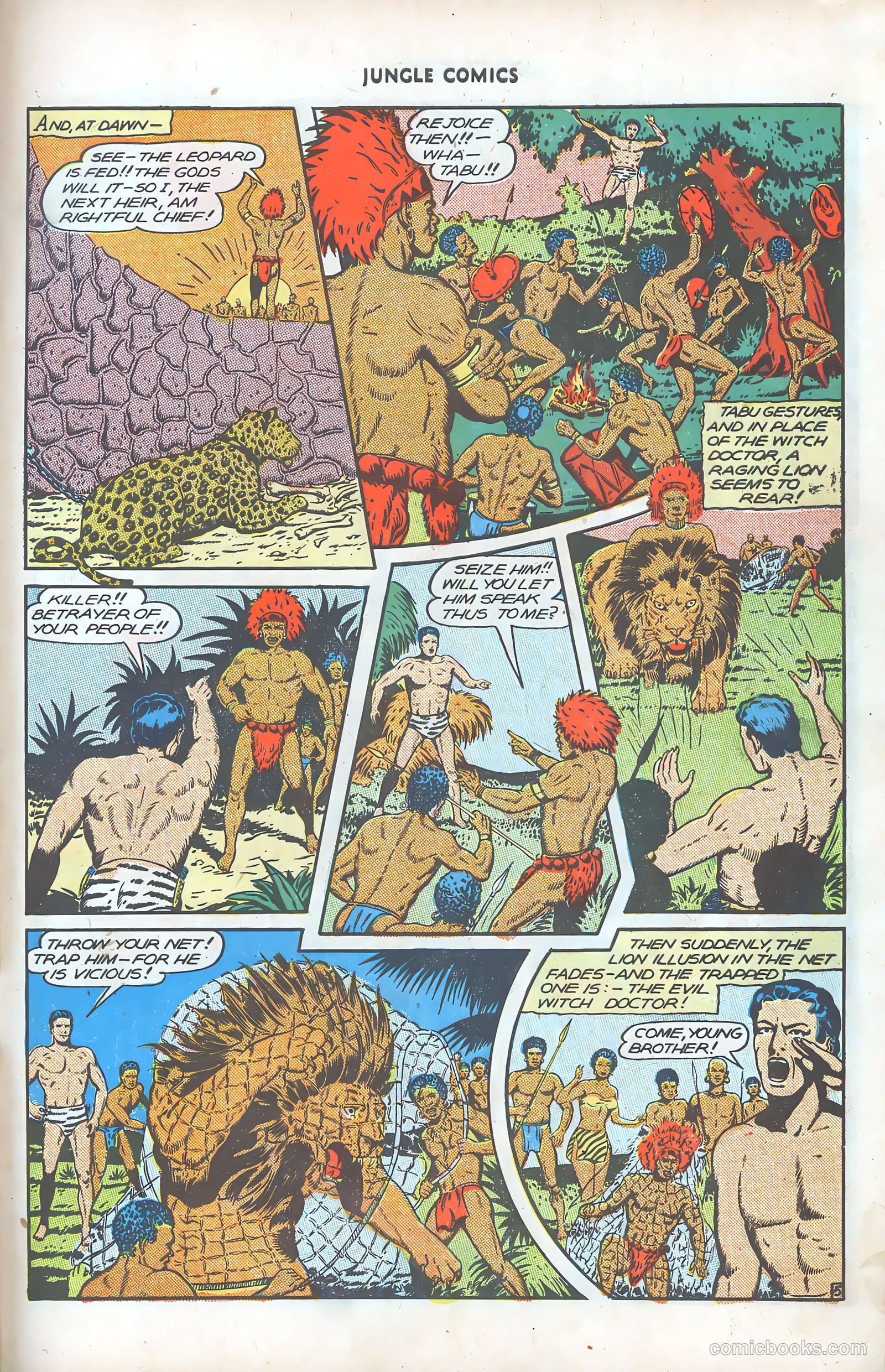 Jungle Comics #78 (1946) — page 41 of 52